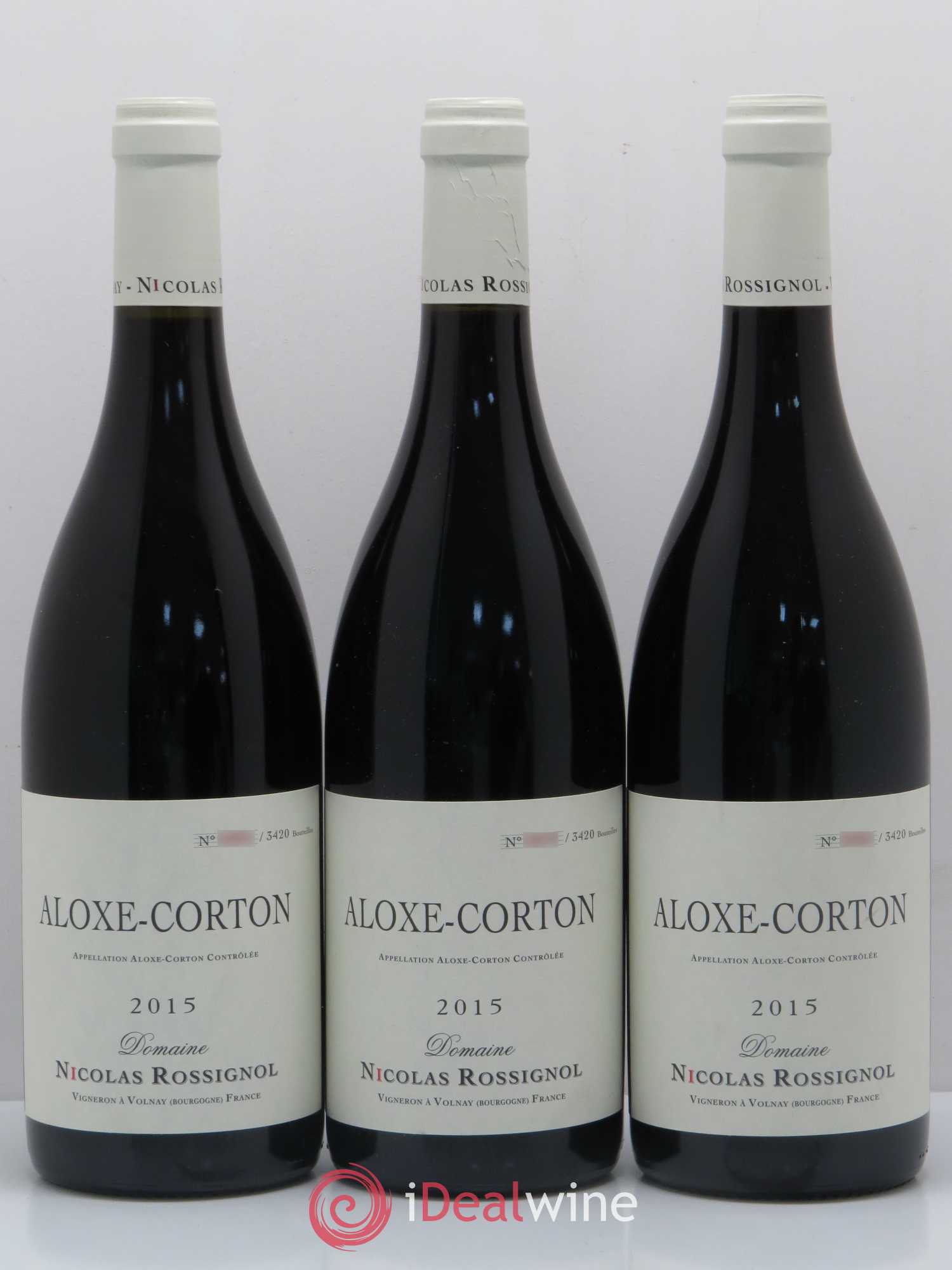 Aloxe-Corton Nicolas Rossignol 2015 - Lot de 6 bouteilles - 2