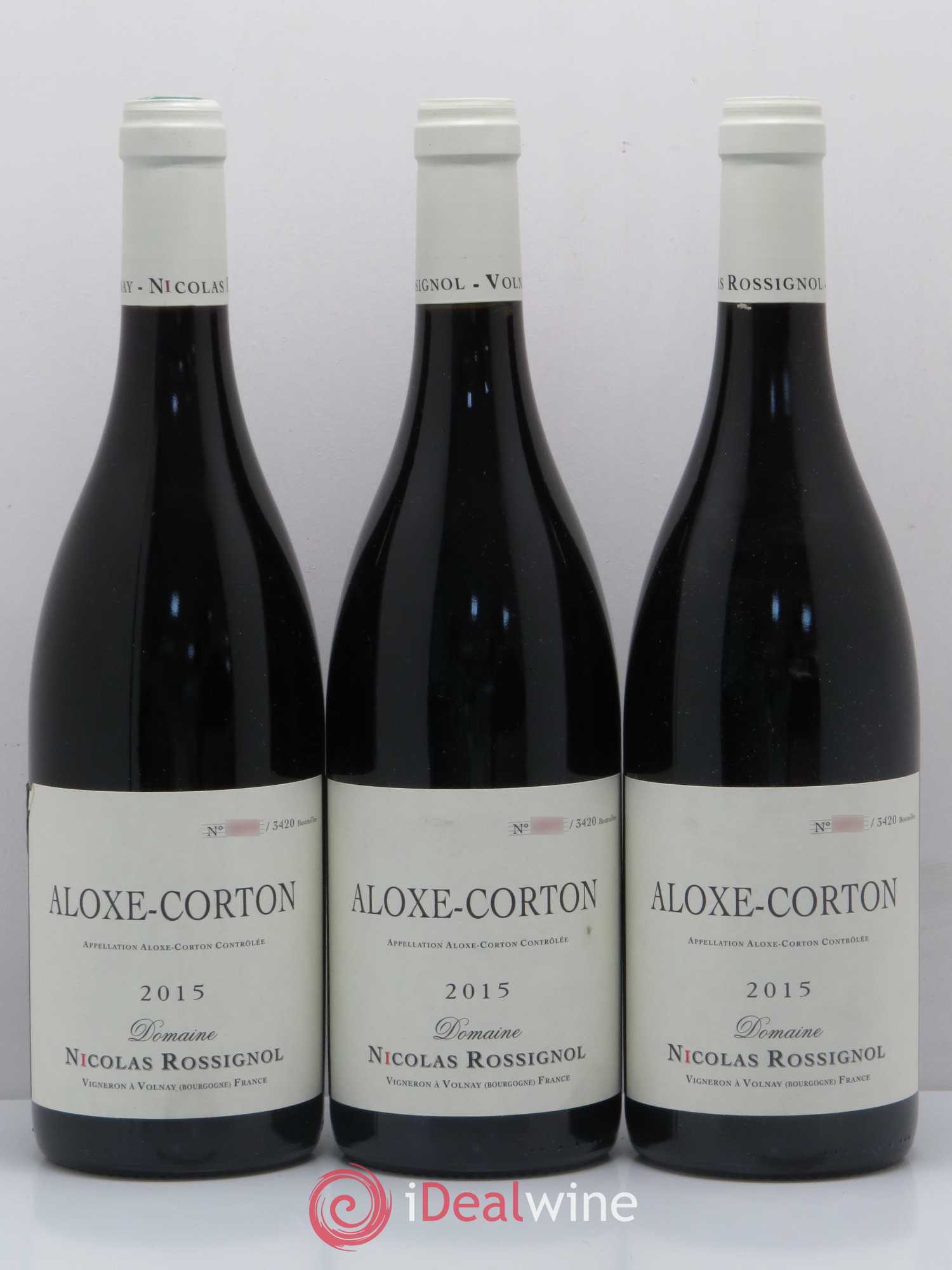 Aloxe-Corton Nicolas Rossignol 2015 - Lotto di 6 bottiglie - 2