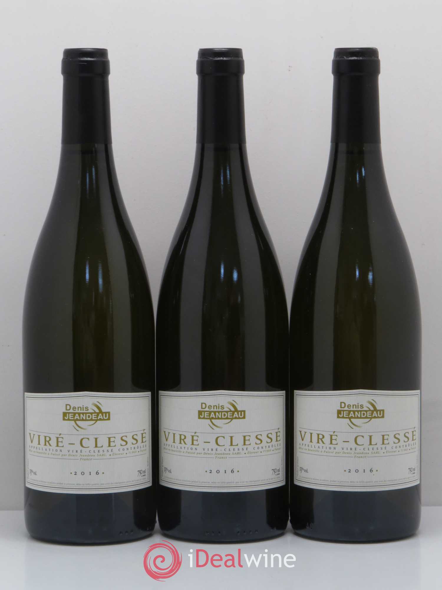 Viré-Clessé Denis Jeandeau 2016 - Posten von 6 Flaschen - 1