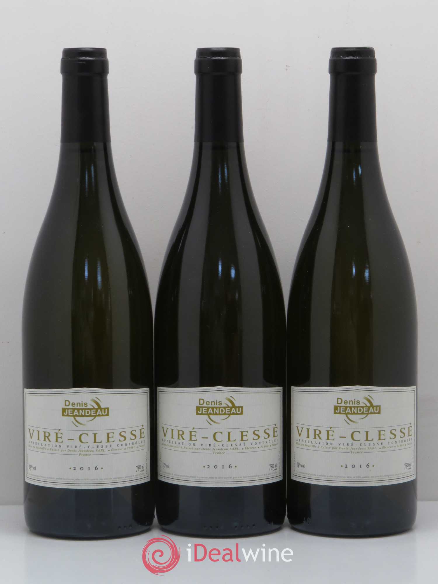 Viré-Clessé Denis Jeandeau 2016 - Posten von 6 Flaschen - 2