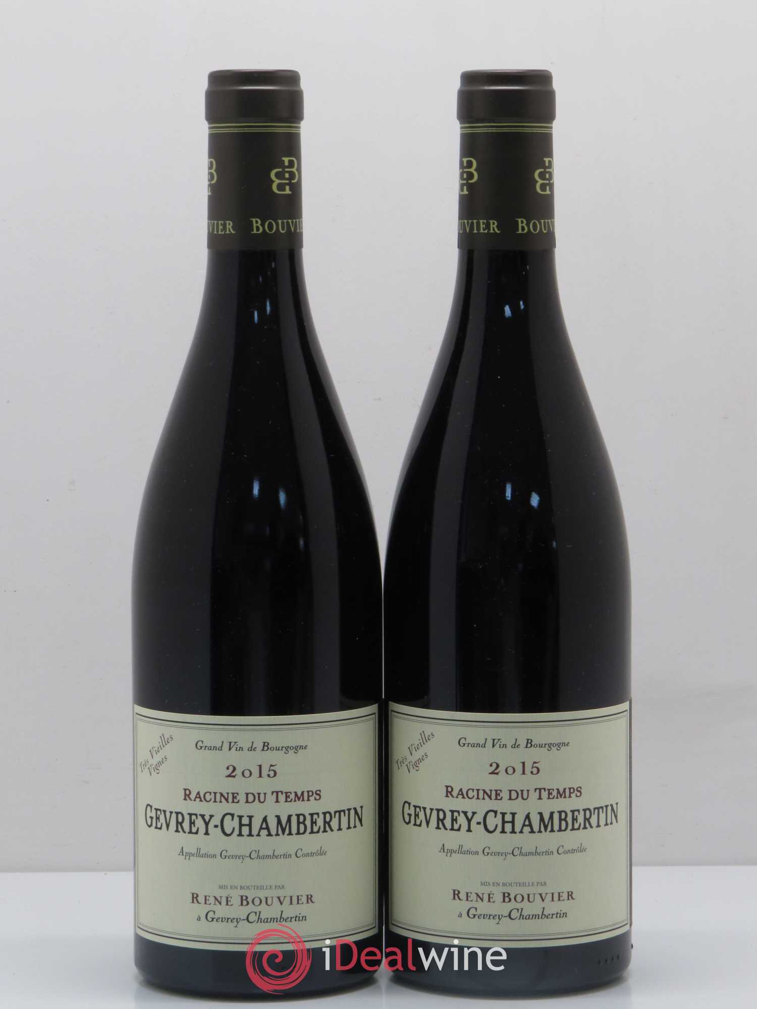 Gevrey-Chambertin Racine du Temps TVV René Bouvier 2015 - Lot de 2 bouteilles - 0