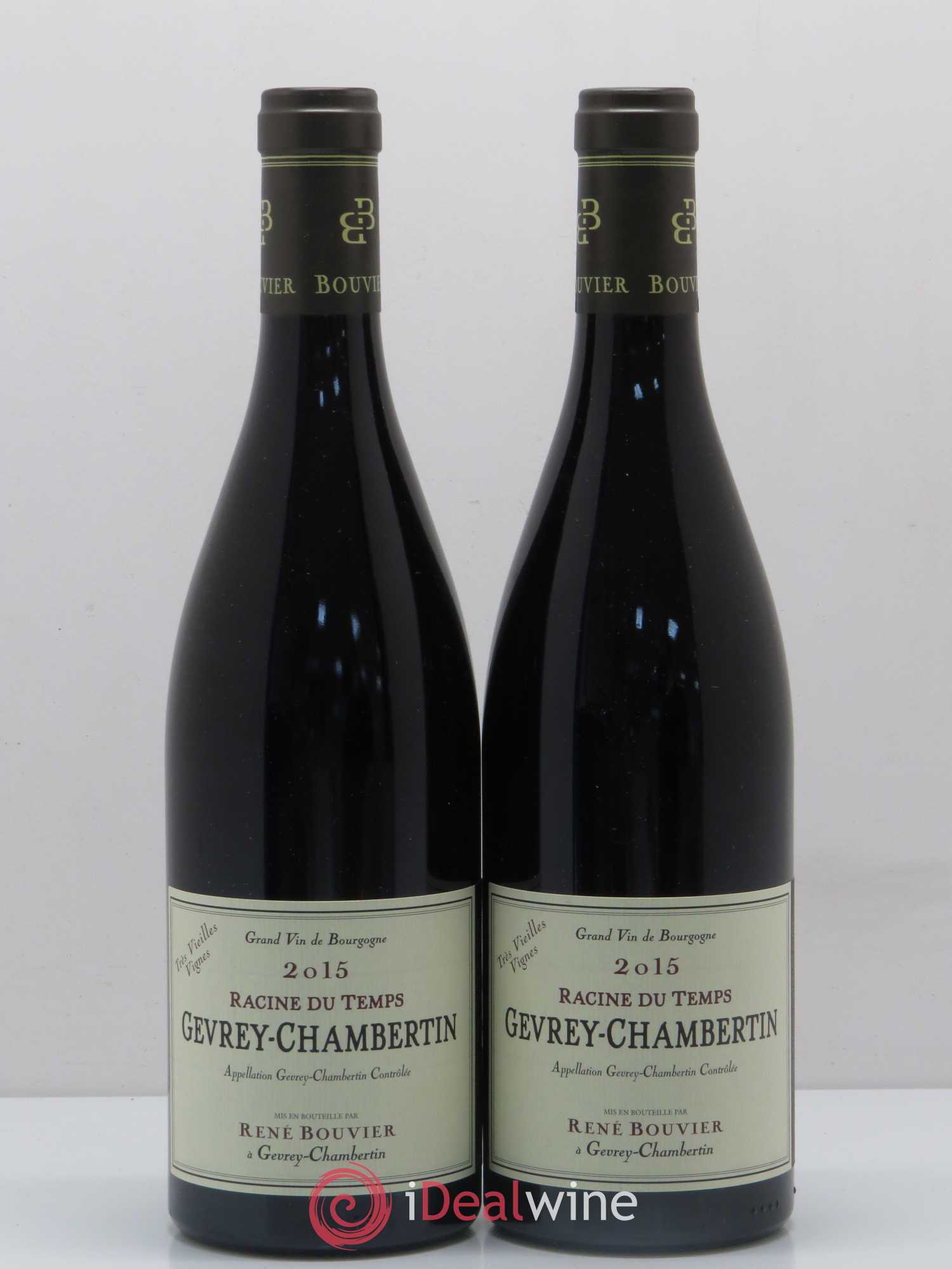 Gevrey-Chambertin Racine du Temps TVV René Bouvier 2015 - Lot de 2 bouteilles - 0