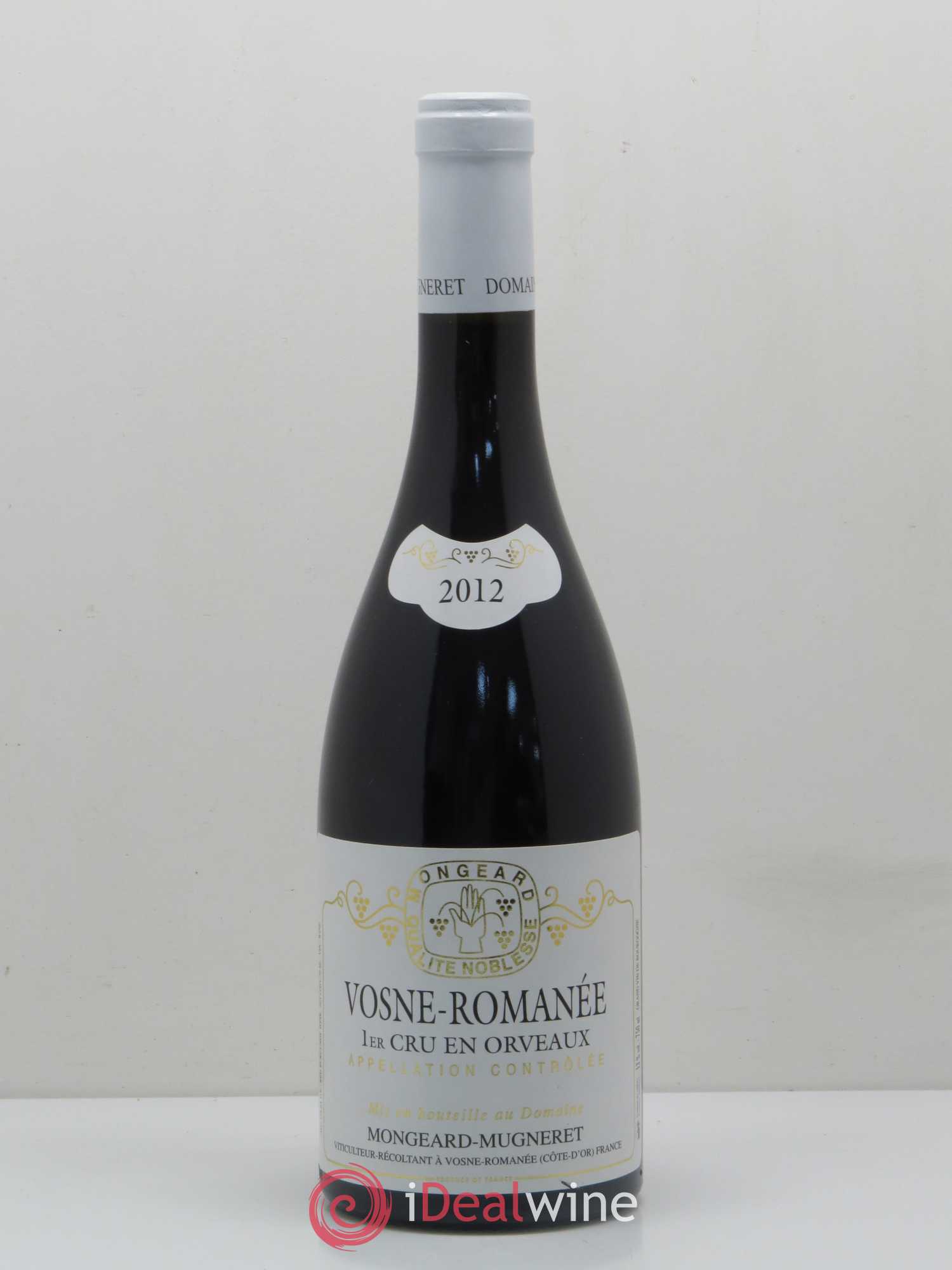 Vosne-Romanée 1er Cru En Orveaux Mongeard-Mugneret (Domaine) 2012 - Lot de 1 bouteille - 0