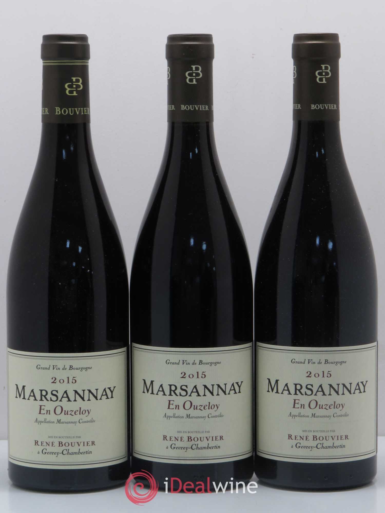 Marsannay En Ouzeloy René Bouvier 2015 - Lot de 6 bouteilles - 1