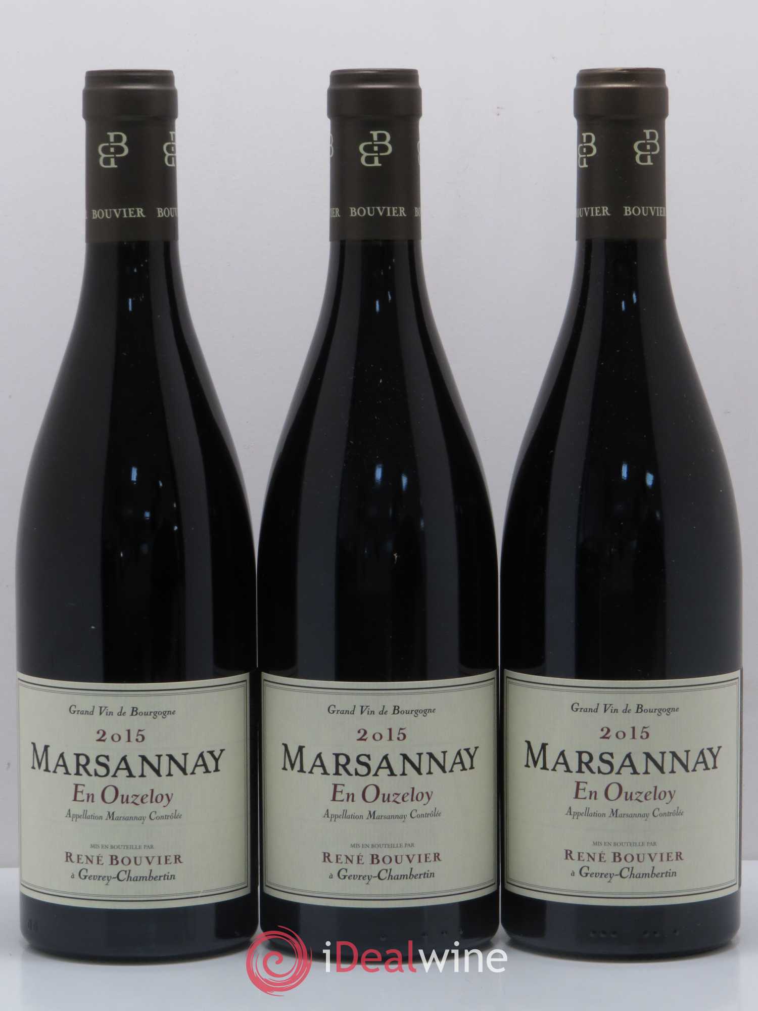 Marsannay En Ouzeloy René Bouvier 2015 - Posten von 6 Flaschen - 2