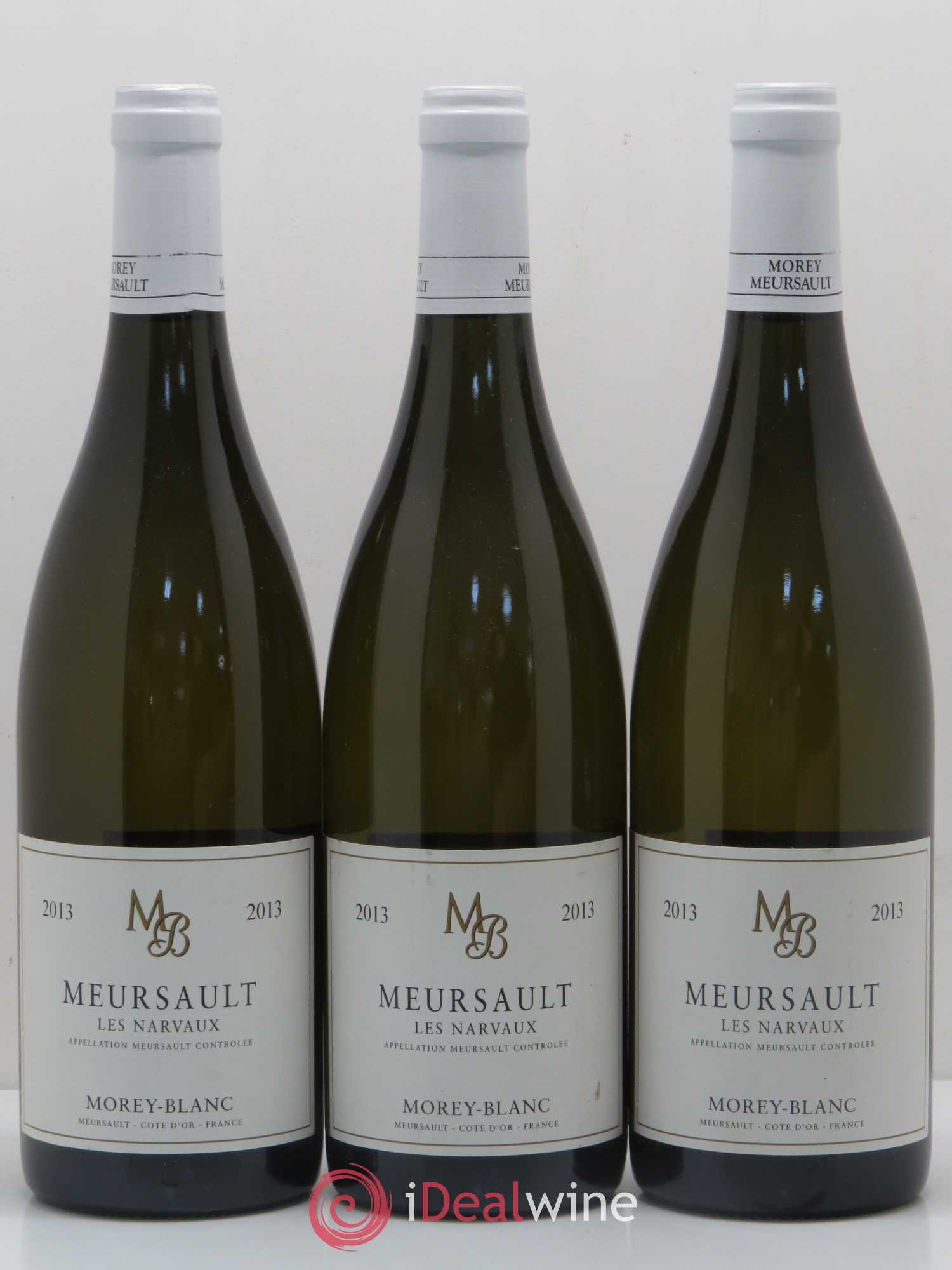 Meursault Les Narvaux Morey-Blanc 2013 - Posten von 3 Flaschen - 0
