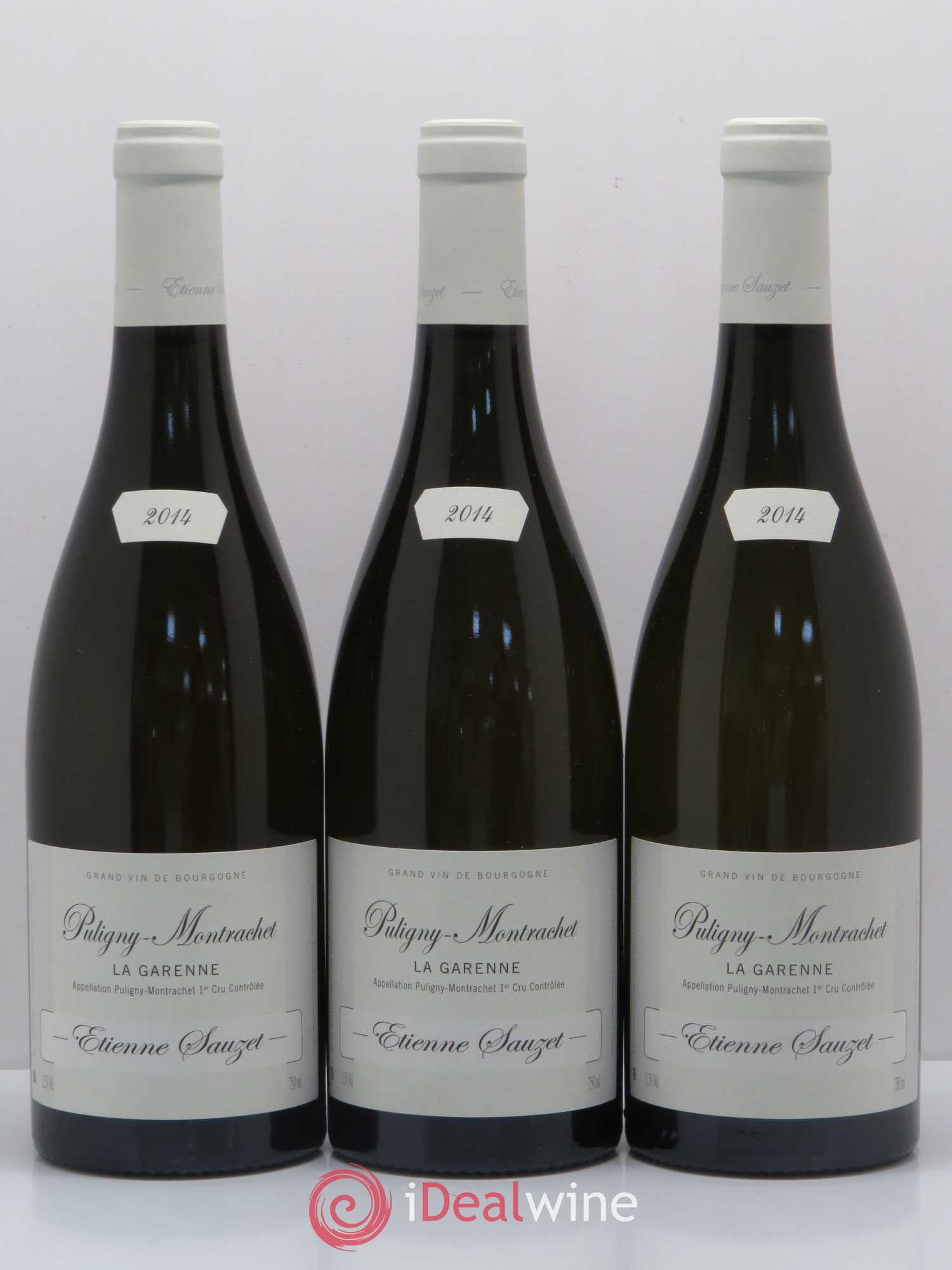 Puligny-Montrachet 1er Cru La Garenne Etienne Sauzet 2014 - Lot de 3 bouteilles - 0