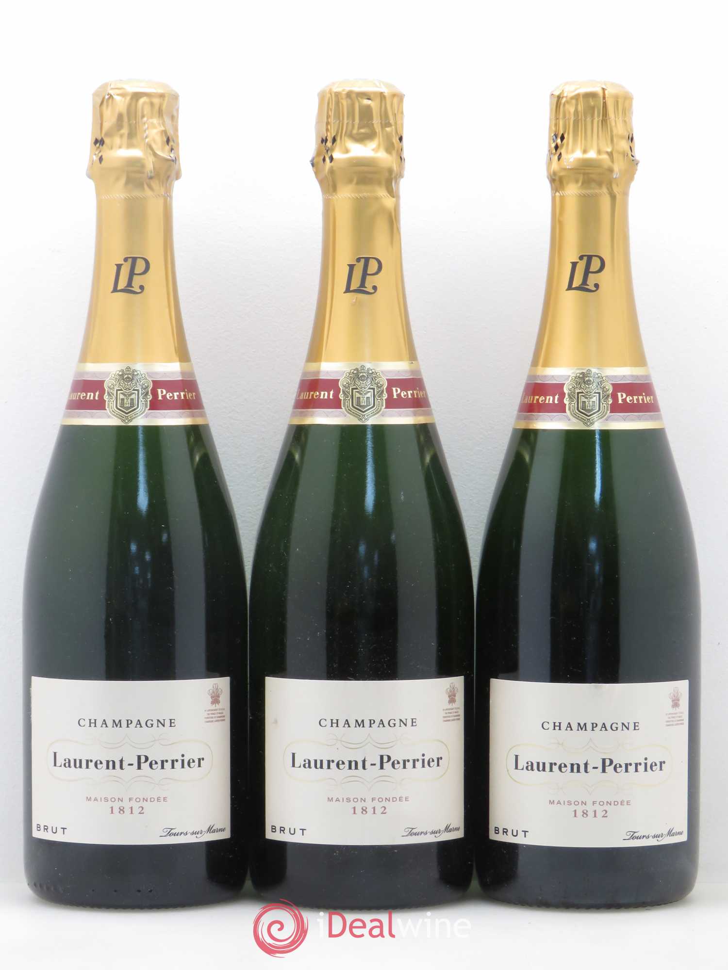 Champagne Laurent Perrier Brut - Lot de 3 bouteilles - 0