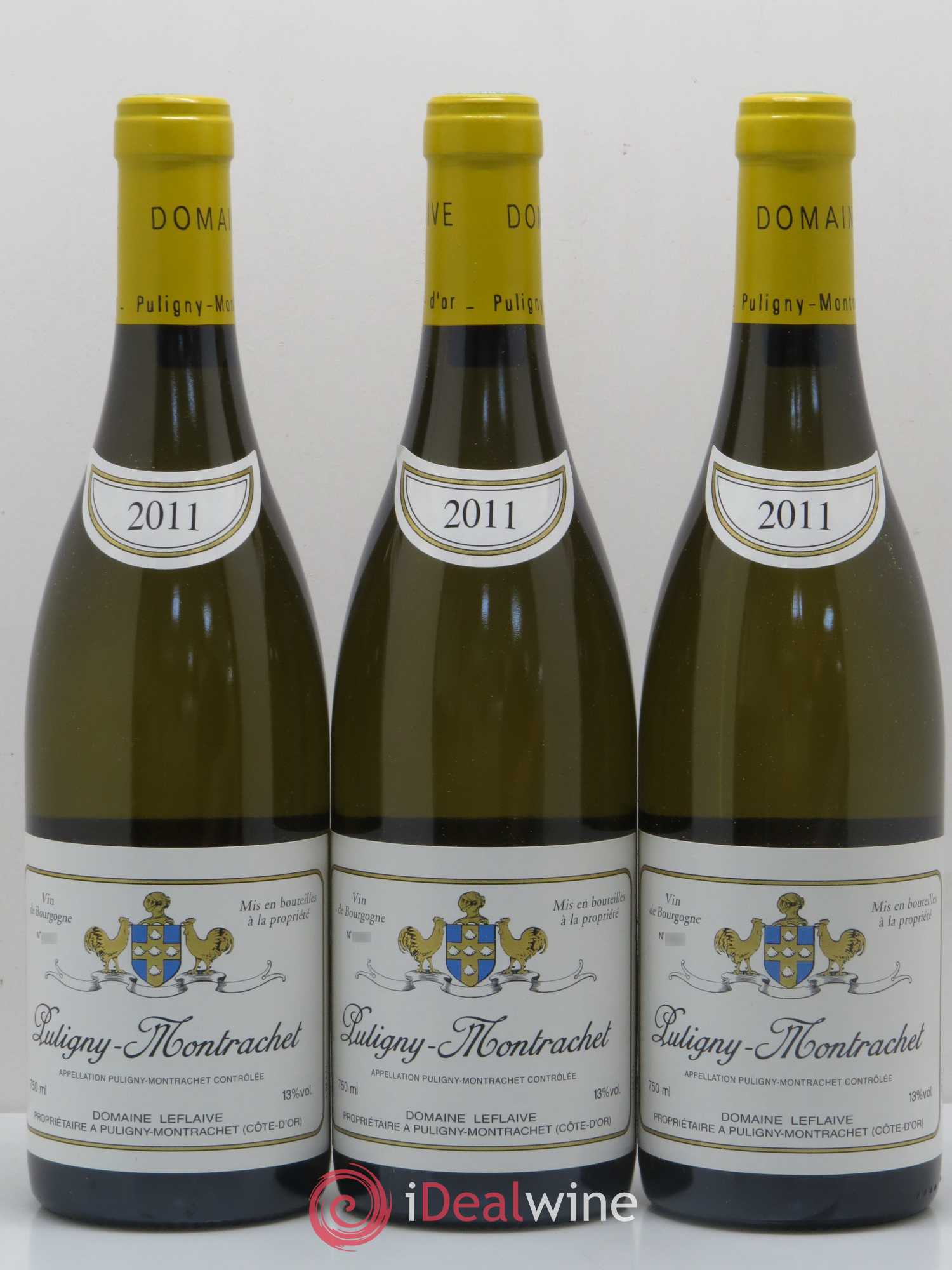 Puligny-Montrachet Leflaive (Domaine) 2011 - Lot de 3 bouteilles - 0