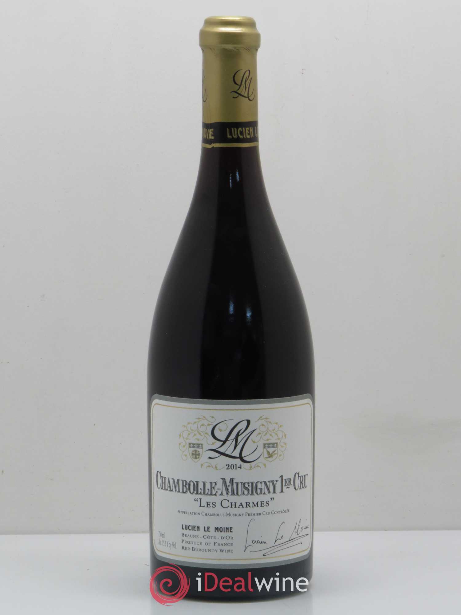 Chambolle-Musigny 1er Cru Les Charmes Lucien Le Moine 2014 - Posten von 1 Flasche - 0