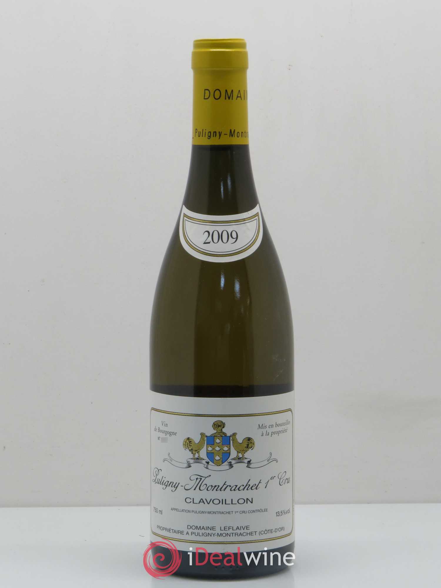 Puligny-Montrachet 1er Cru Clavoillon Leflaive (Domaine) 2009 - Lot de 1 bouteille - 0