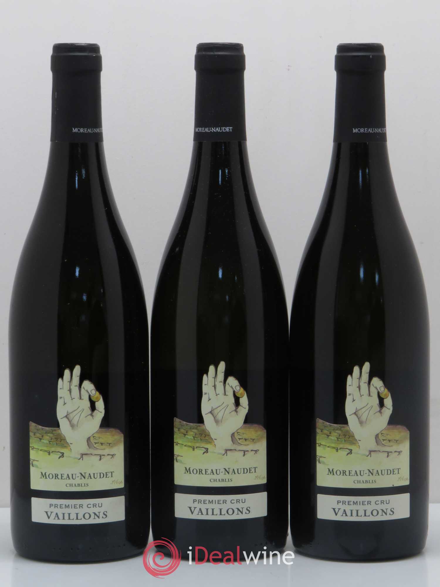 Chablis 1er Cru Vaillons Domaine Moreau Naudet 2015 - Posten von 3 Flaschen - 0