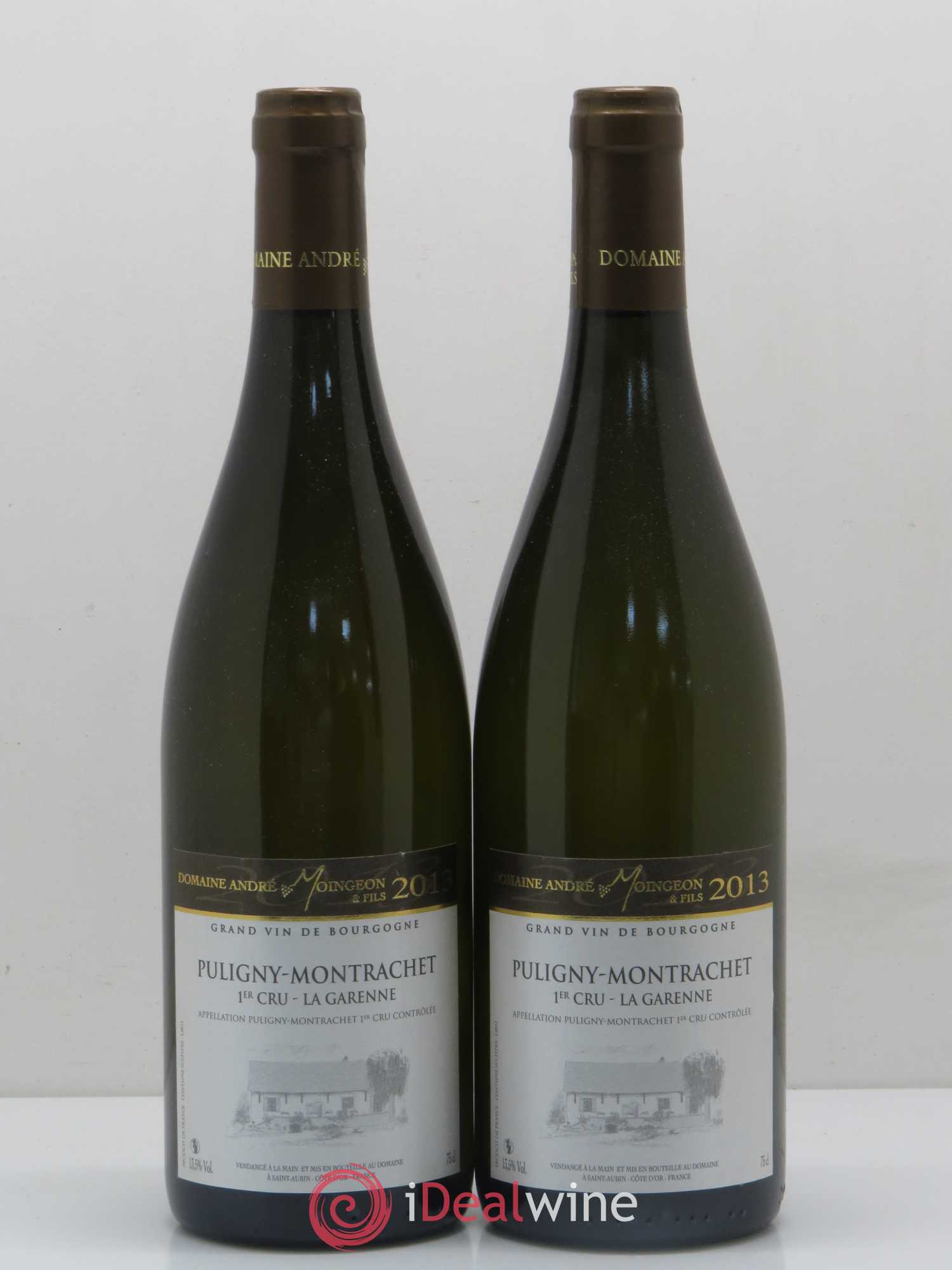 Puligny-Montrachet 1er Cru La Garenne Domaine Andre Moingeon 2013 - Posten von 2 Flaschen - 0