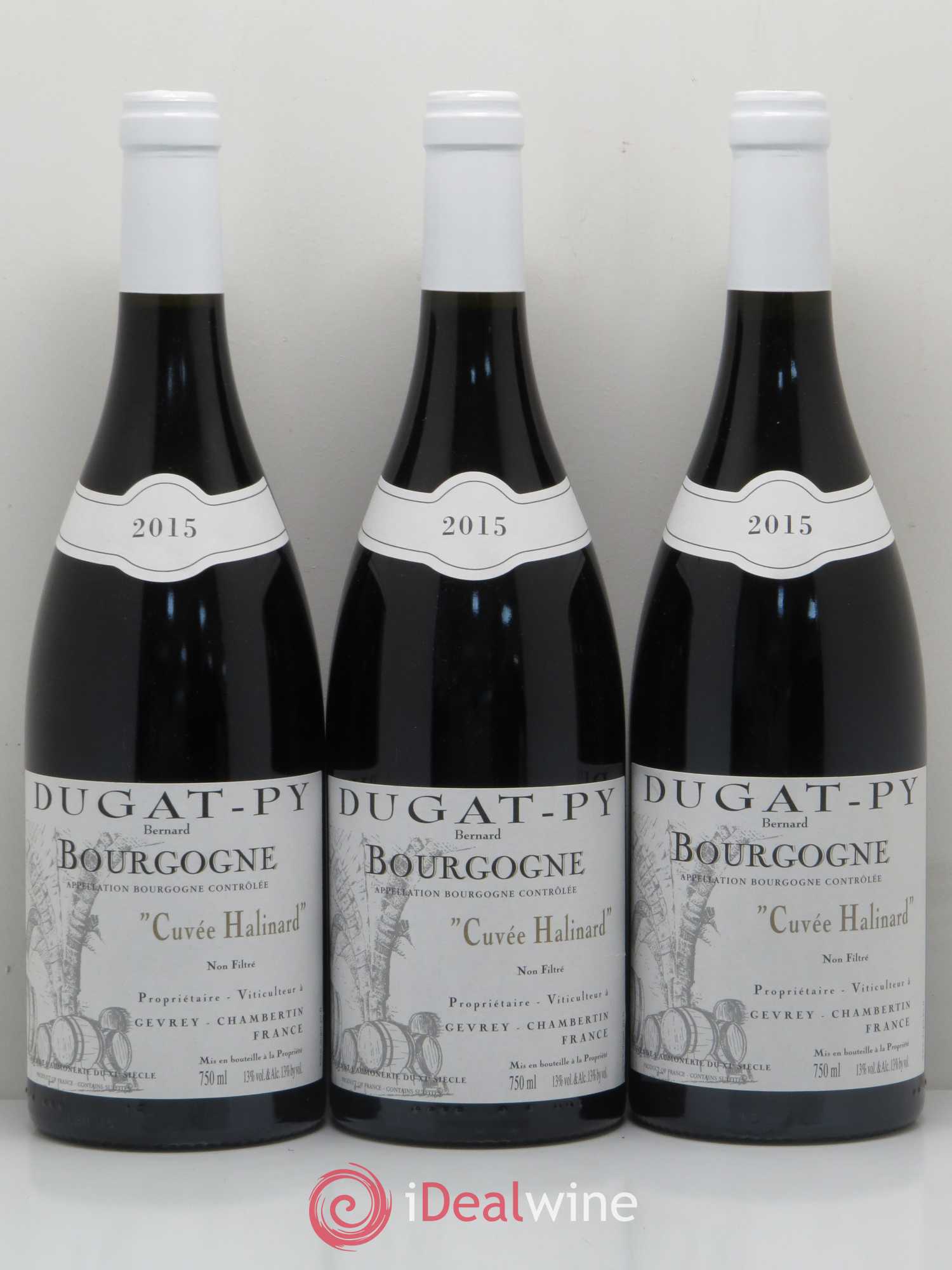 Bourgogne Cuvée Halinard Dugat-Py 2015 - Lot de 6 bouteilles - 1