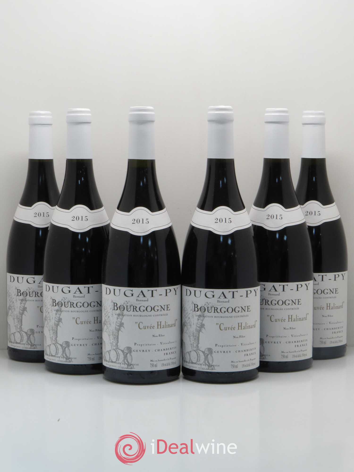 Bourgogne Cuvée Halinard Dugat-Py 2015 - Lot de 6 bouteilles - 0