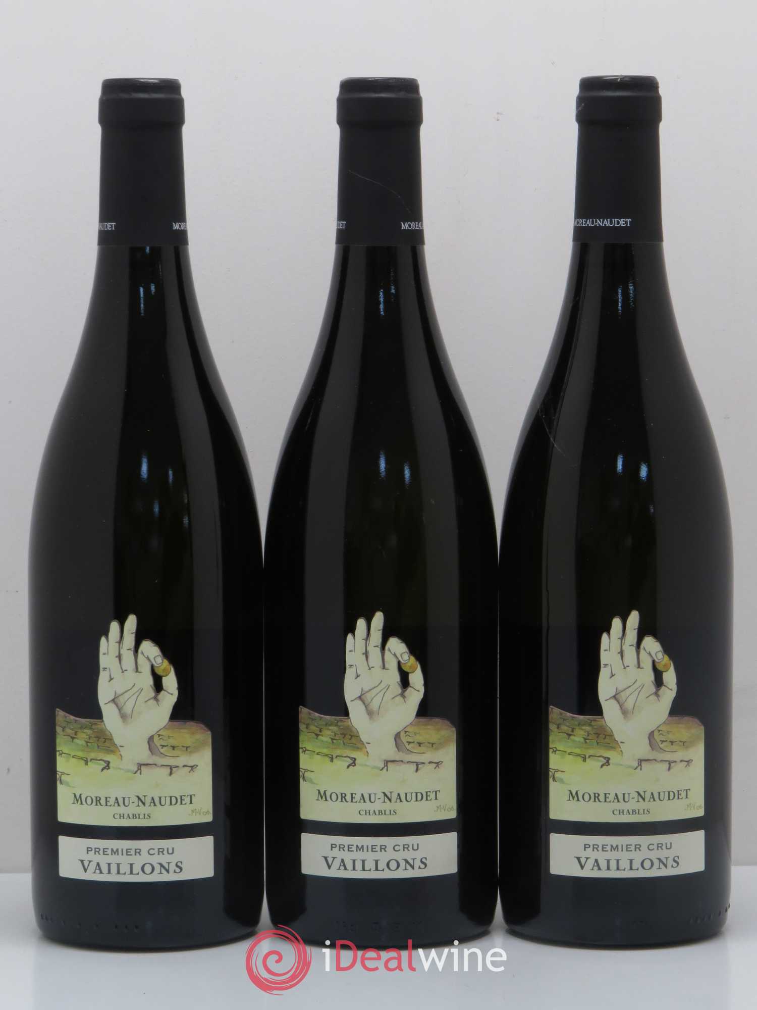 Chablis 1er Cru Vaillons Domaine Moreau Naudet 2015 - Posten von 6 Flaschen - 1