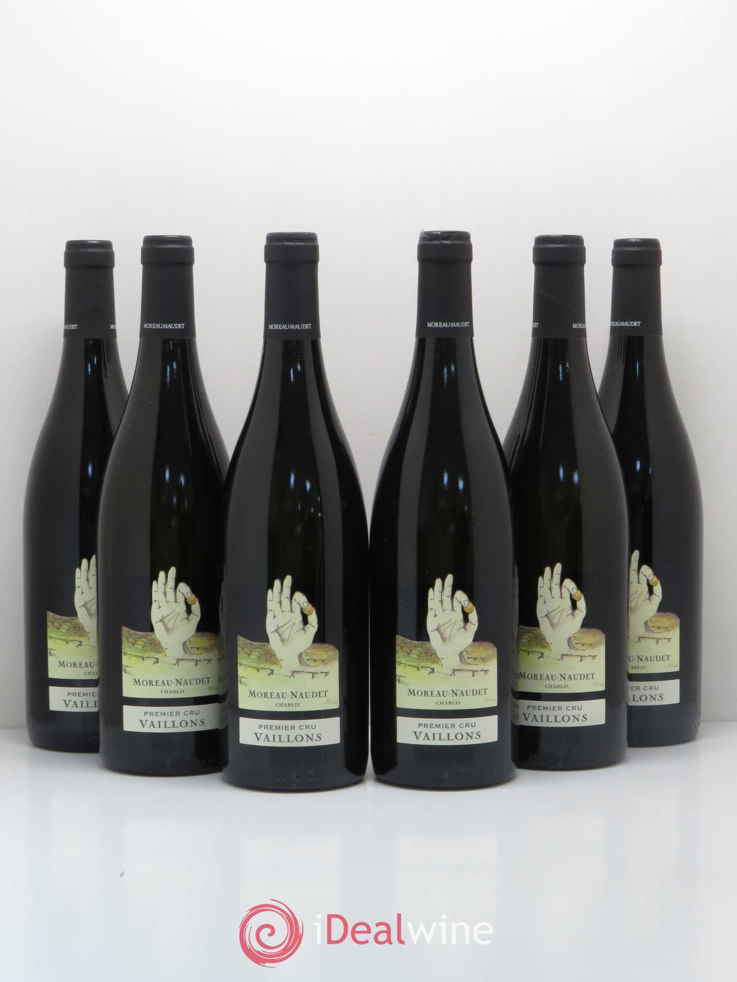 Chablis 1er Cru Vaillons Domaine Moreau Naudet 2015 - Posten von 6 Flaschen - 0
