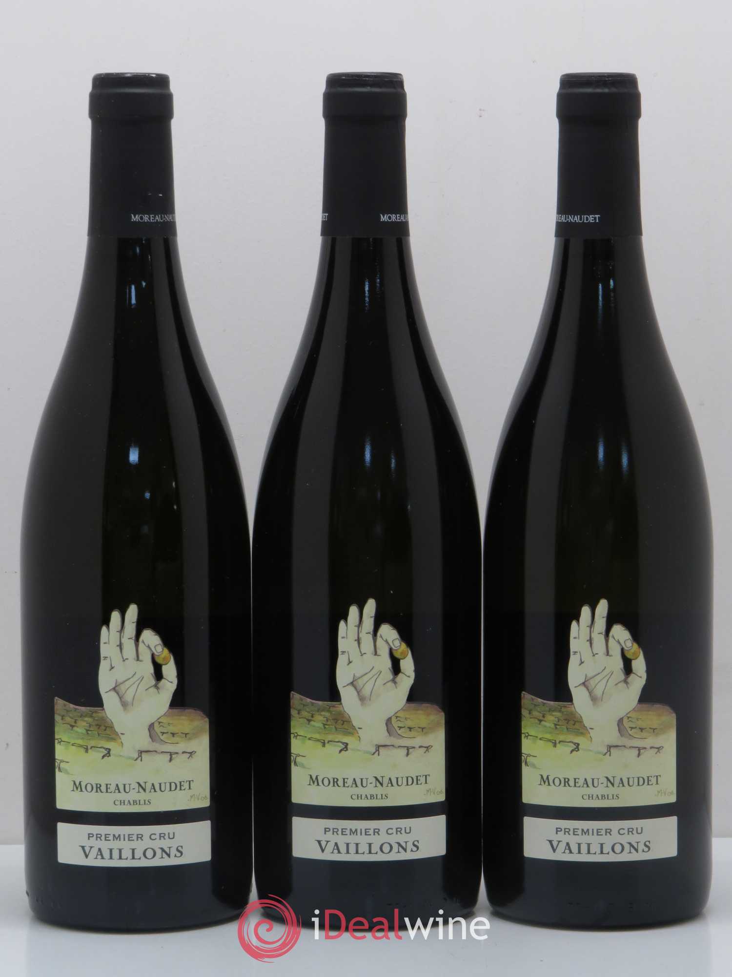 Chablis 1er Cru Vaillons Domaine Moreau Naudet 2015 - Posten von 6 Flaschen - 1