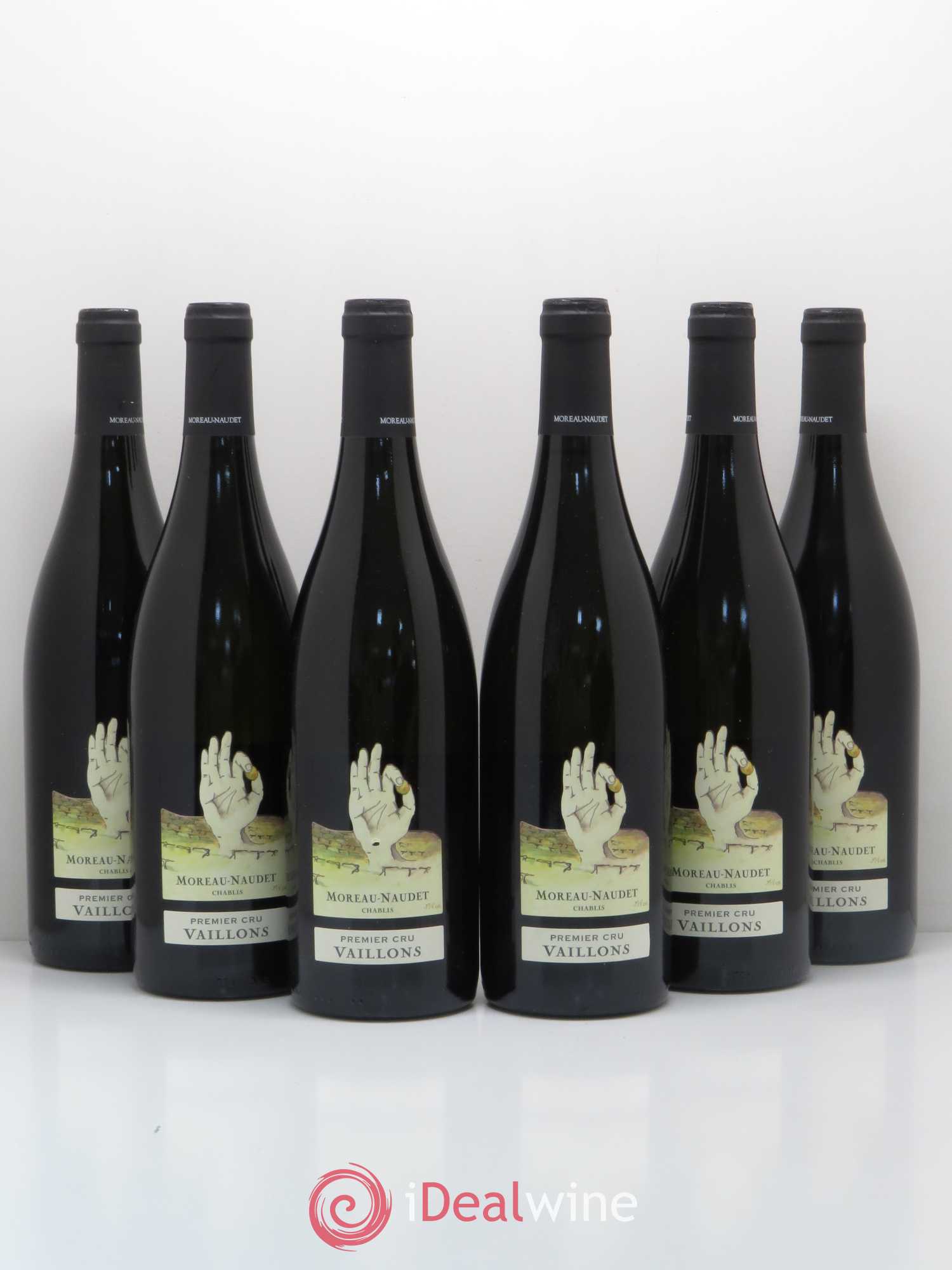 Chablis 1er Cru Vaillons Domaine Moreau Naudet 2015 - Posten von 6 Flaschen - 0