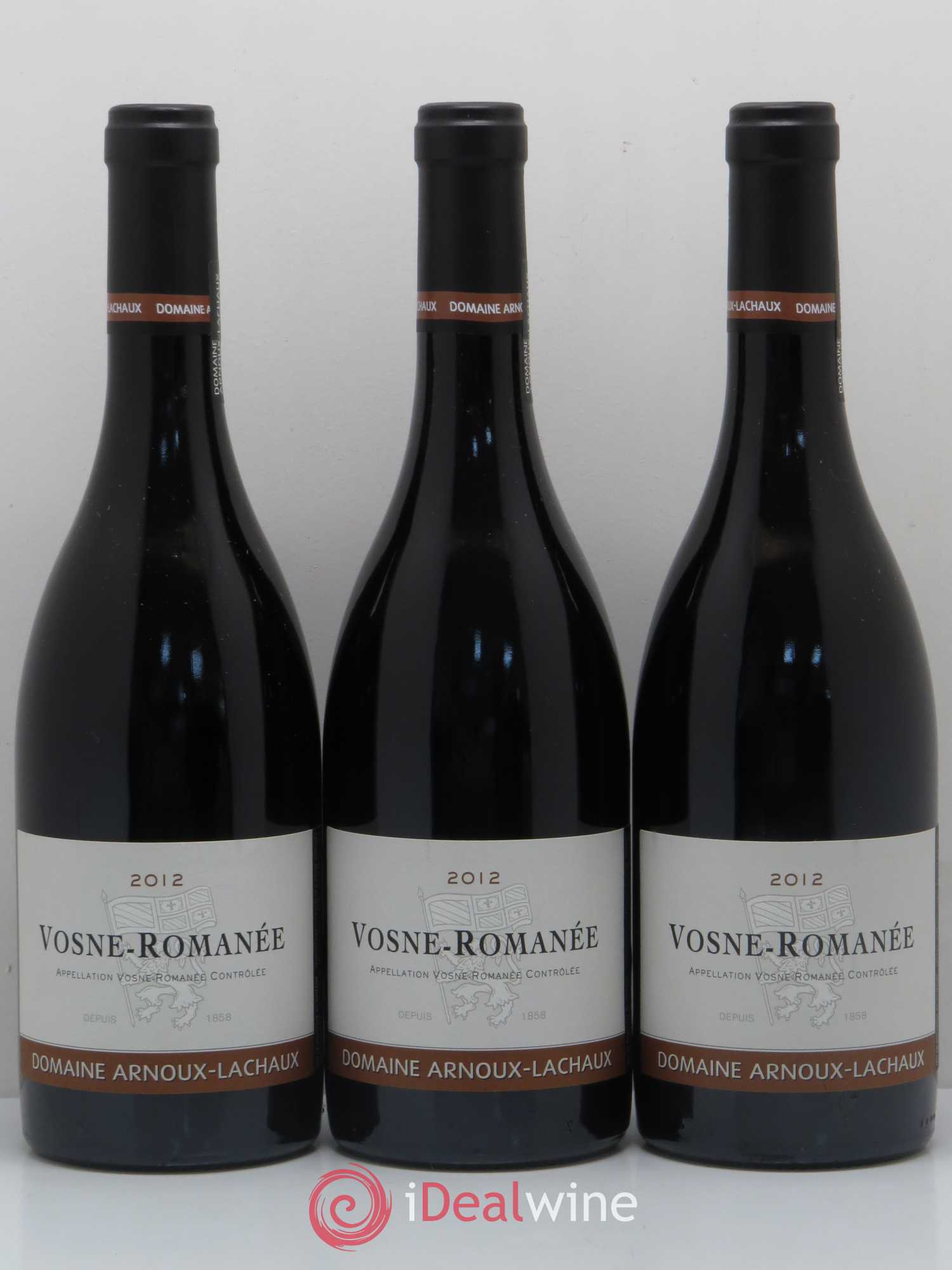 Vosne-Romanée Arnoux-Lachaux (Domaine) 2012 - Lot de 3 bouteilles - 0