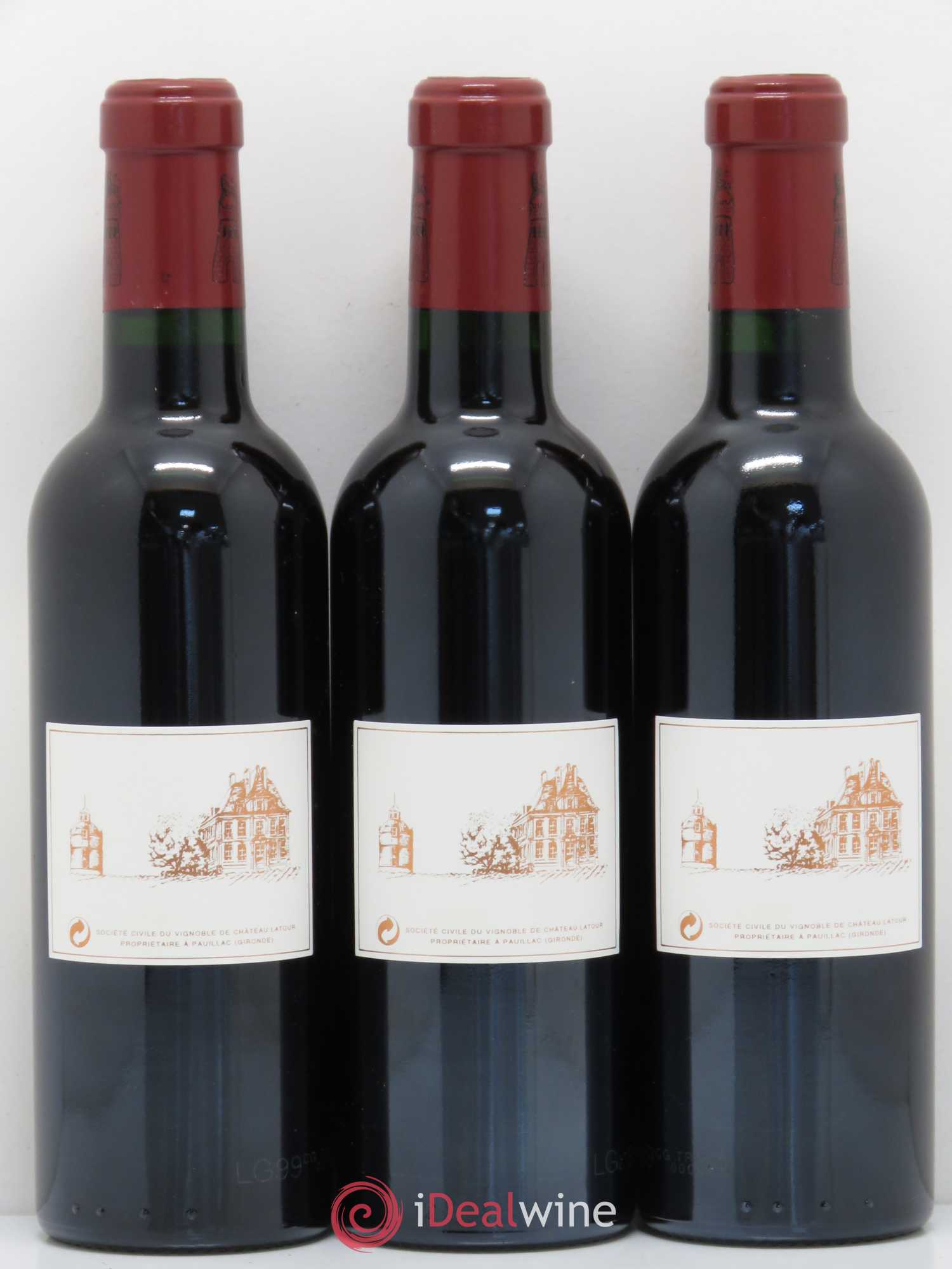 Château Latour 1er Grand Cru Classé 1999 - Lot de 3 demi bouteilles - 1