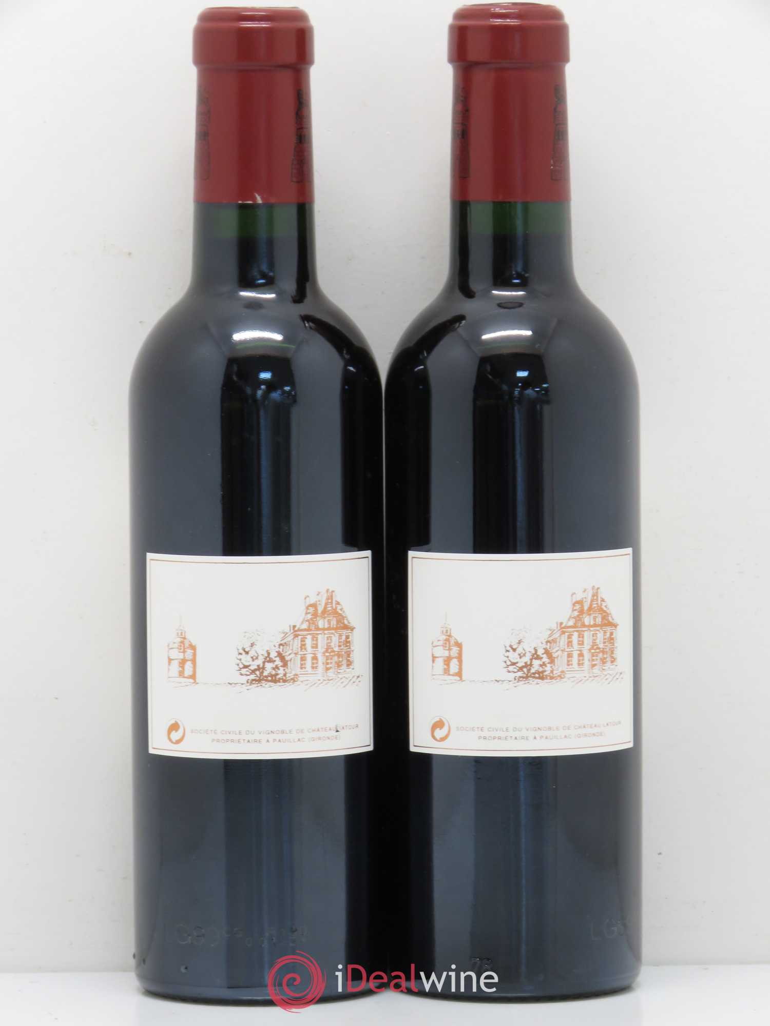 Château Latour 1er Grand Cru Classé 1999 - Lot de 2 demi bouteilles - 1
