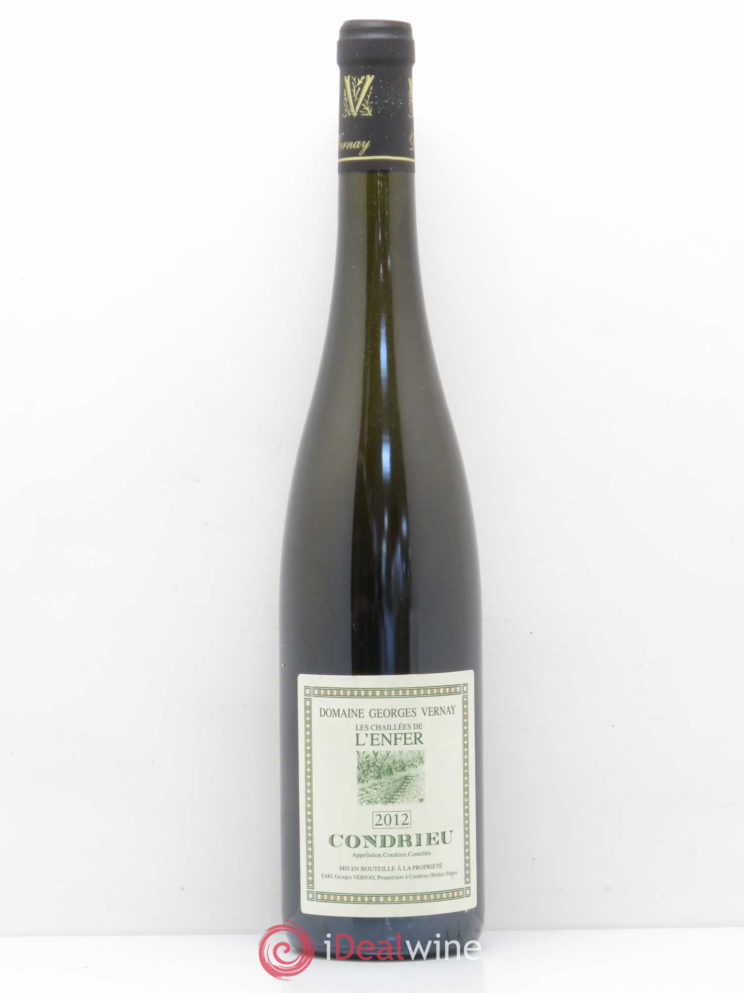 Condrieu Les Chaillées de l'Enfer Georges Vernay 2012 - Lot de 1 bouteille - 0