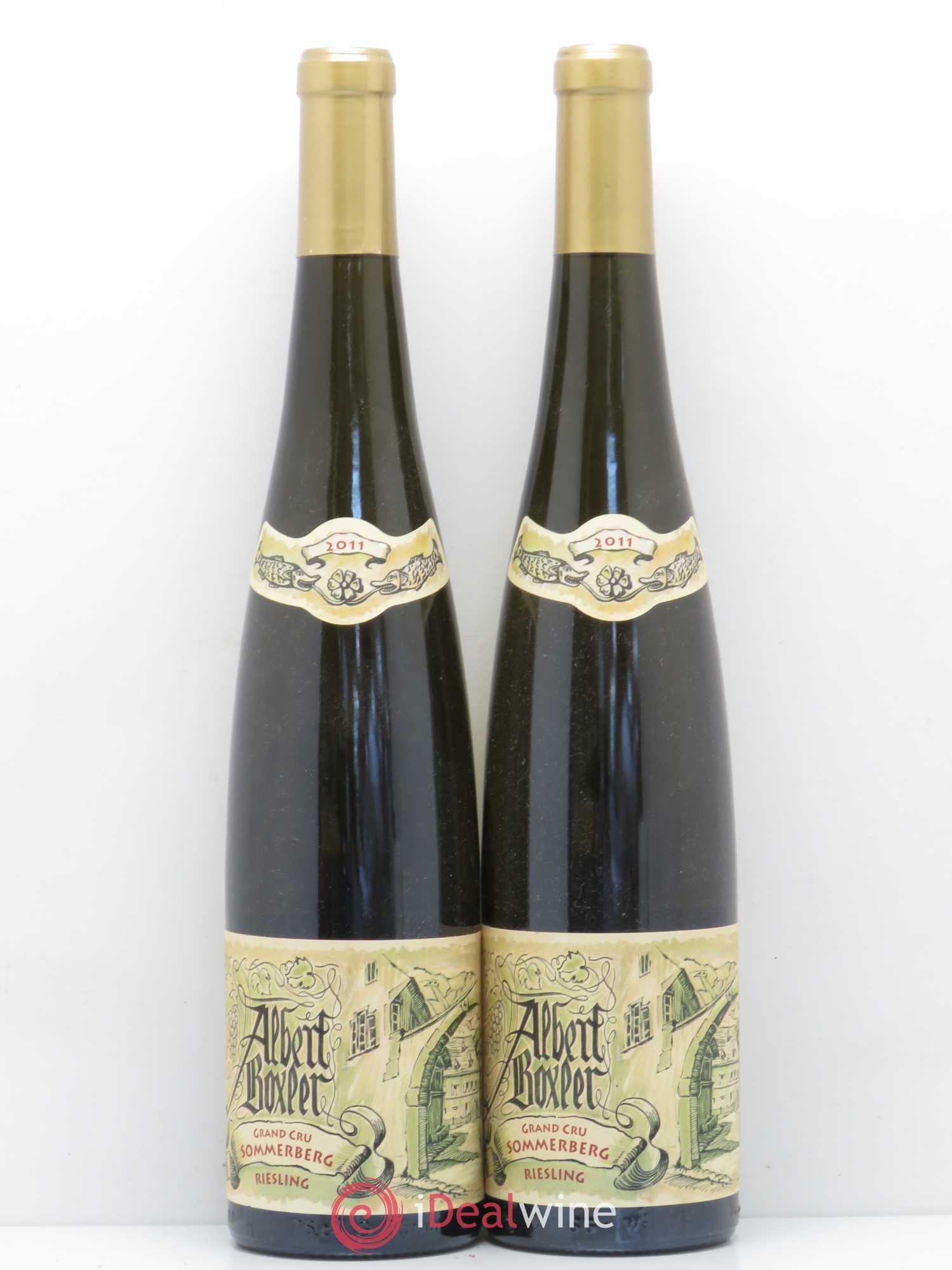 Riesling Sommerberg Albert Boxler 2011 - Posten von 2 Flaschen - 0