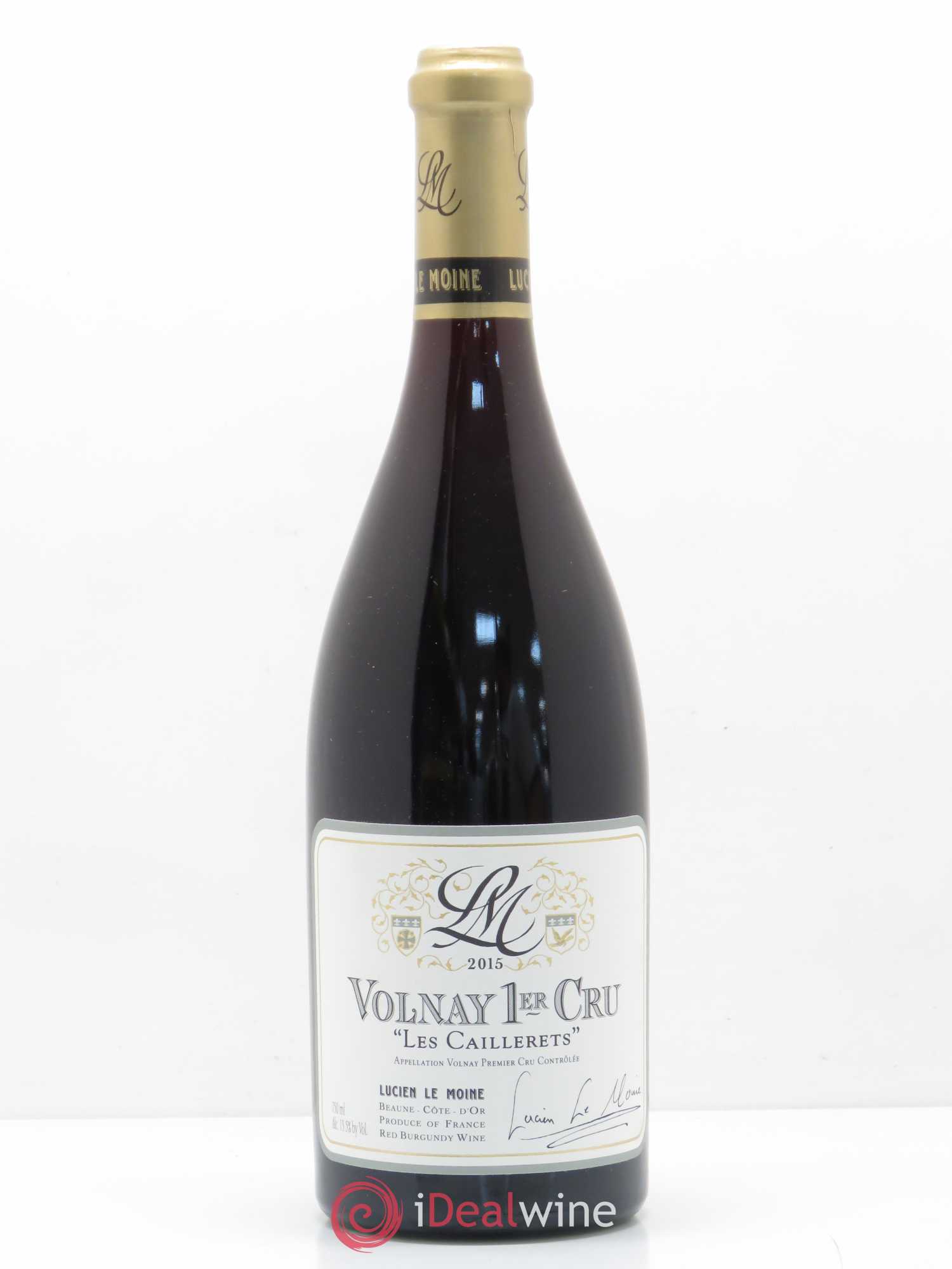 Volnay 1er Cru Les Caillerets Lucien Le Moine 2015 - Lot de 1 bouteille - 0