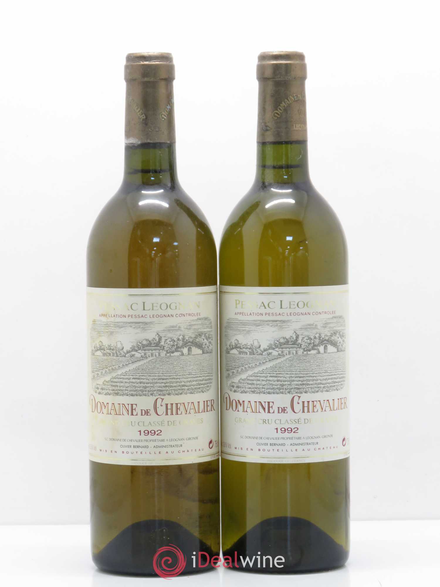 Domaine de Chevalier Cru Classé de Graves 1992 - Lot de 2 bouteilles - 0