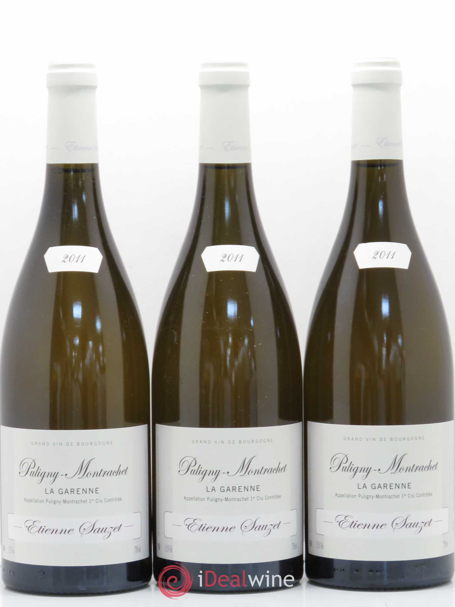Puligny-Montrachet 1er Cru La Garenne Etienne Sauzet 2011 - Lot de 3 bouteilles - 0