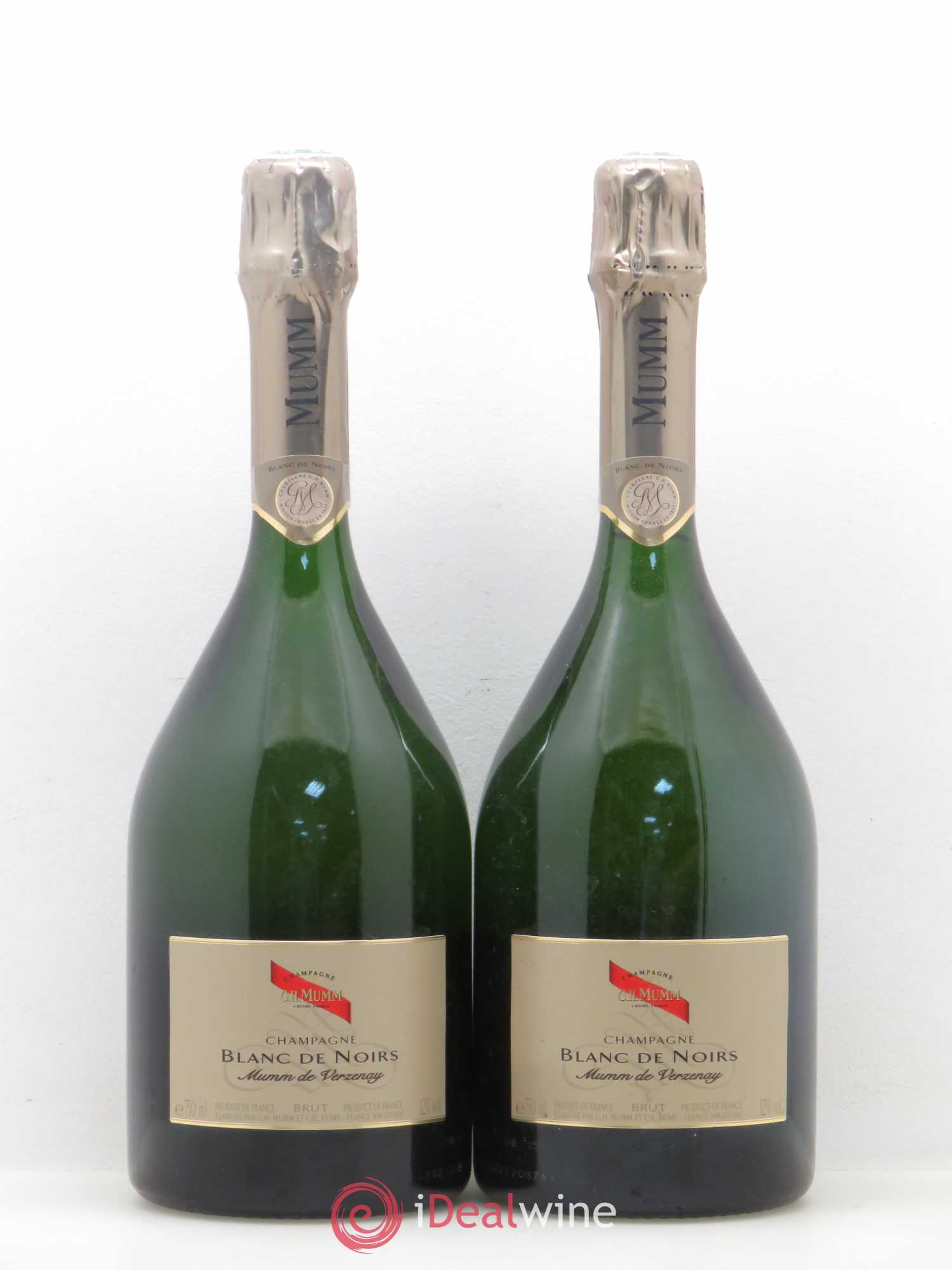 Champagne Mumm Blanc de Noirs - Posten von 2 Flaschen - 0