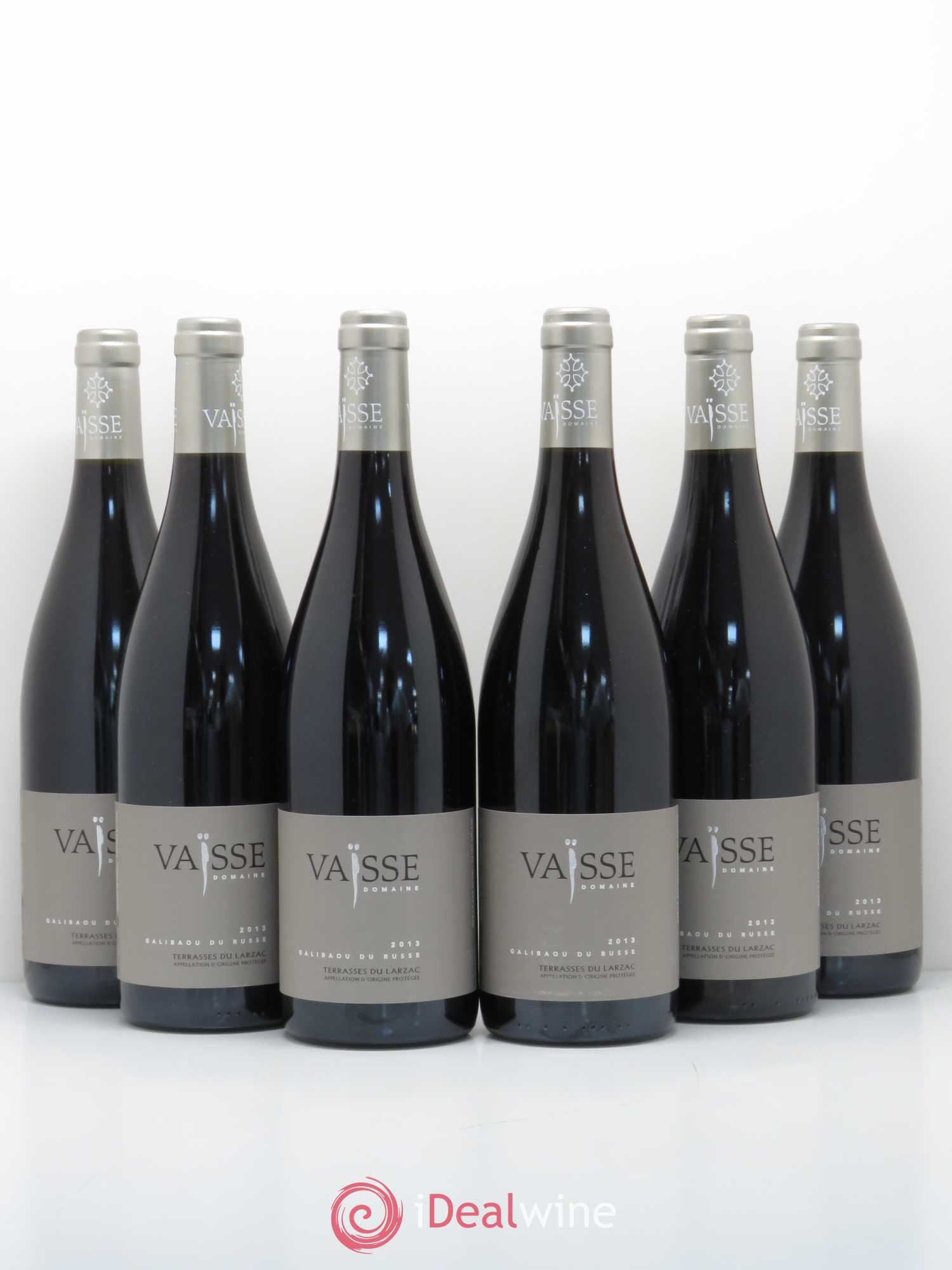 Pays d'Hérault Galibaou du Russe Domaine Vaisse 2013 - Posten von 6 Flaschen - 0