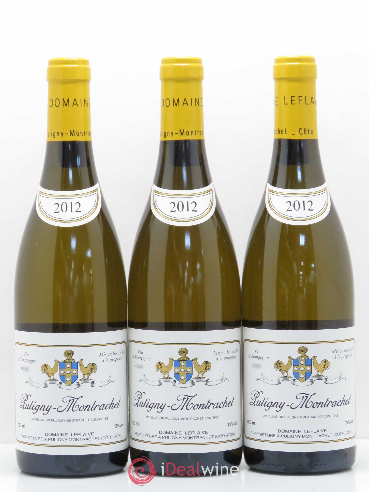 Puligny-Montrachet Leflaive (Domaine) 2012 - Lot de 3 bouteilles - 0