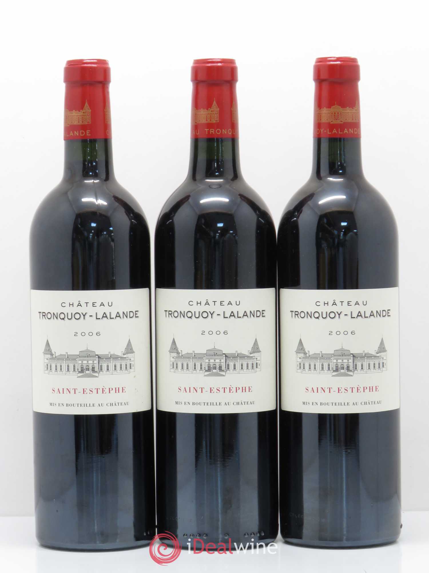 Château Tronquoy Lalande 2006 - Lot of 6 bottles - 1
