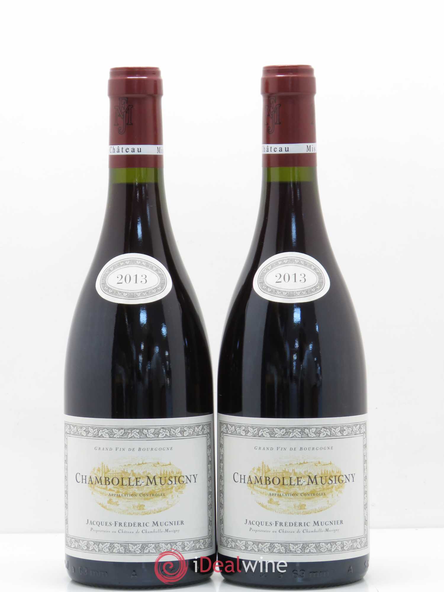 Chambolle-Musigny Jacques-Frédéric Mugnier 2013 - Lot de 2 bouteilles - 0