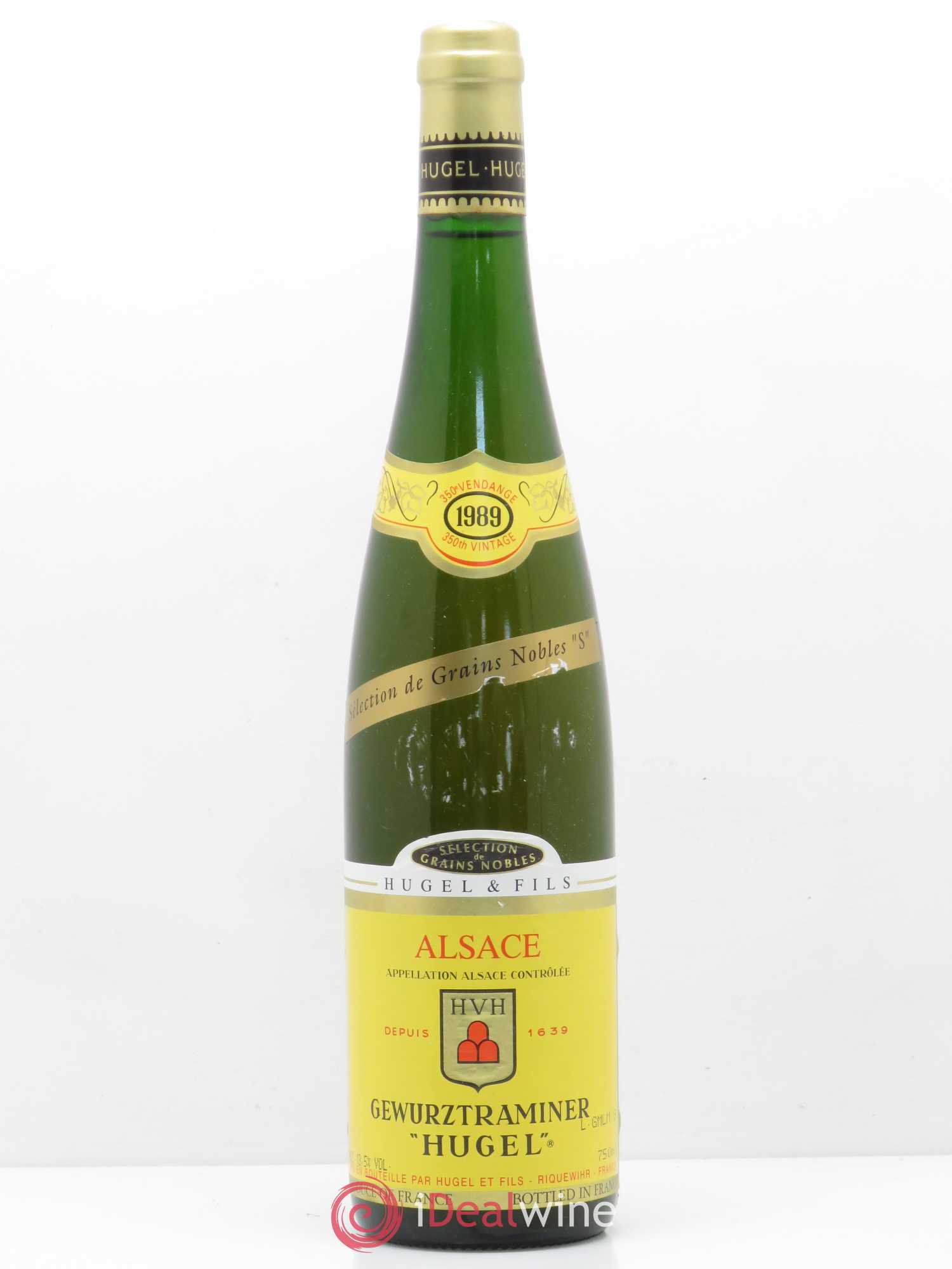 Gewurztraminer Sélection de Grains Nobles Hugel (Domaine) S 1989 - Lotto di 1 bottiglia - 0