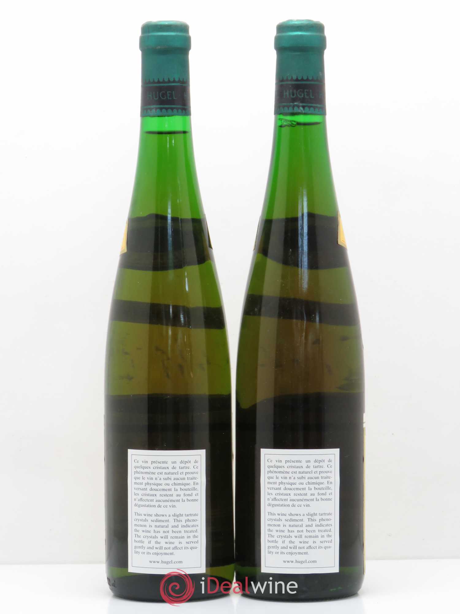 Riesling Sélection de Grains Nobles Hugel (Domaine) 1976 - Lot de 2 bouteilles - 1