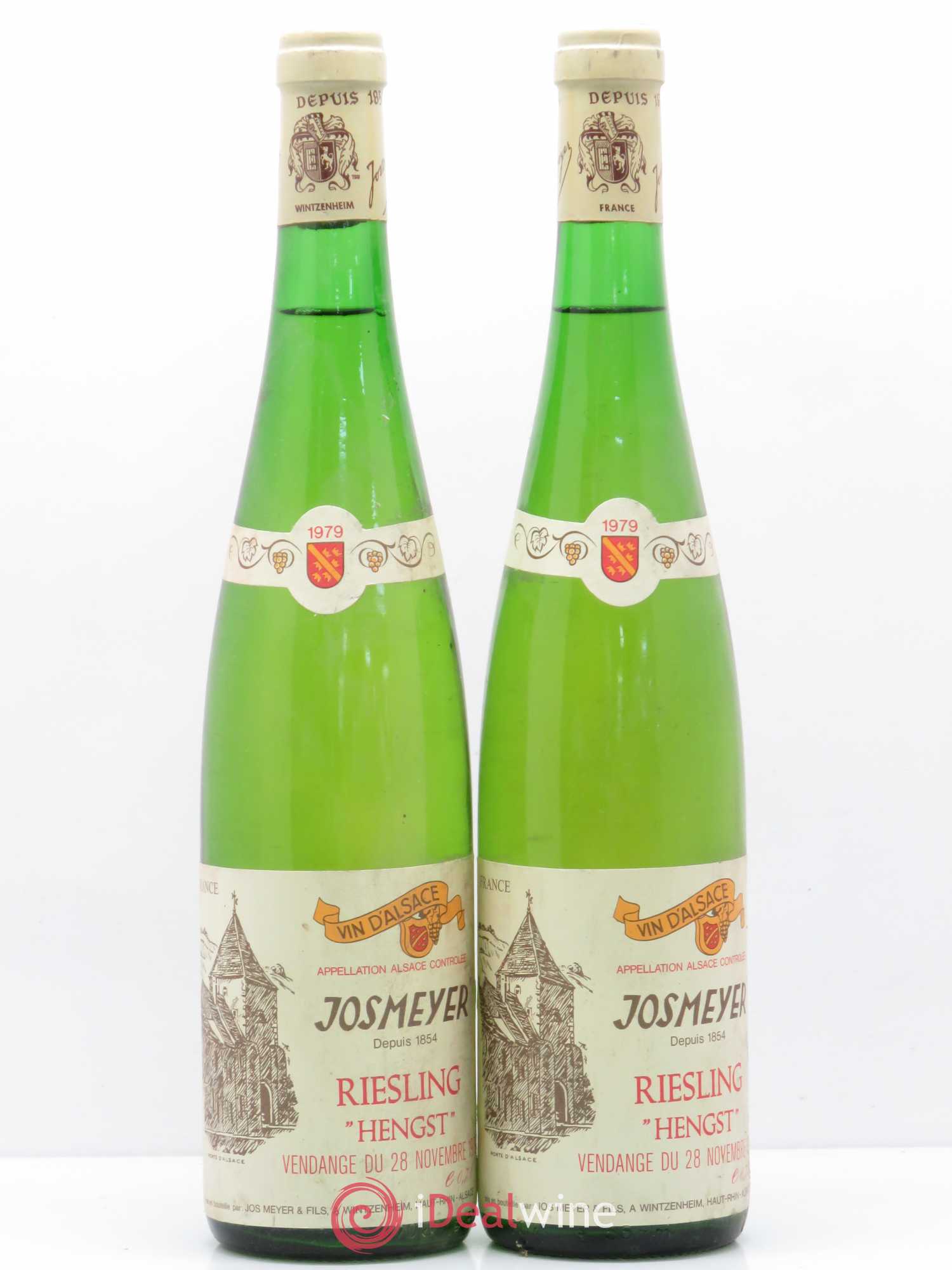 Riesling Hengst Vendanges du 28 novembre Domaine Josmeyer 1979 - Lotto di 2 bottiglie - 0