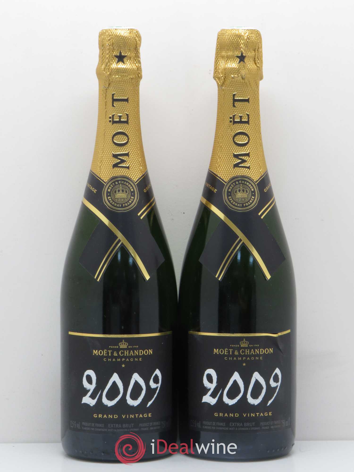 Grand Vintage Moët et Chandon 2009 - Lot de 2 bouteilles - 0