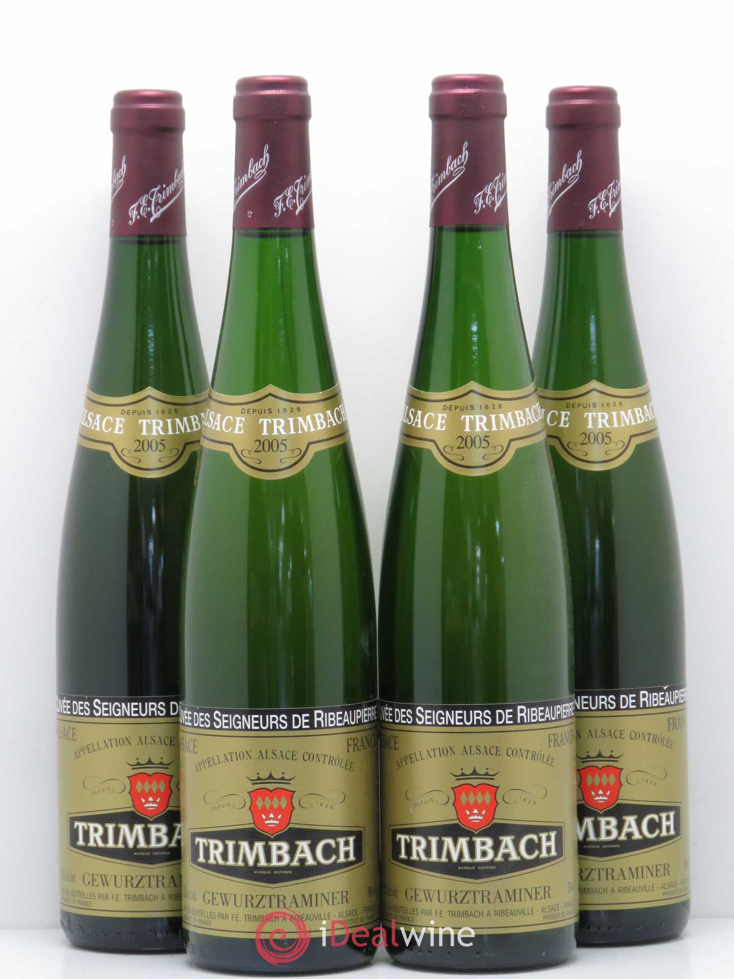 Gewurztraminer Cuvée des Seigneurs de Ribeaupierre 2005 - Posten von 4 Flaschen - 0