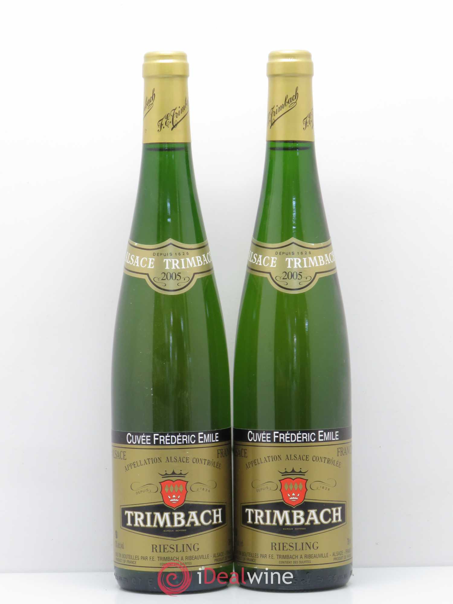 Alsace Riesling Cuvée Frédéric Emile Trimbach (Domaine) 2005 - Lot de 2 bouteilles - 0
