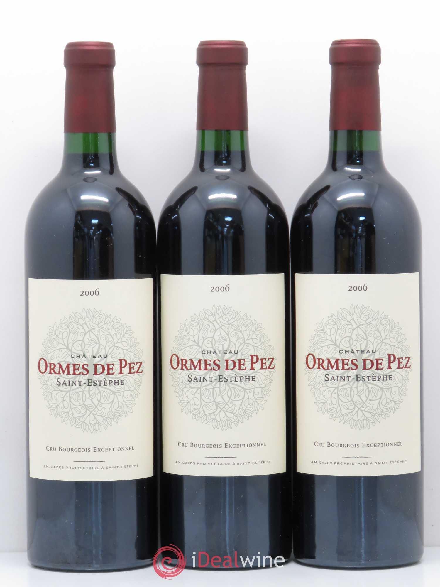 Château les Ormes de Pez 2006 - Lot de 5 bouteilles - 1