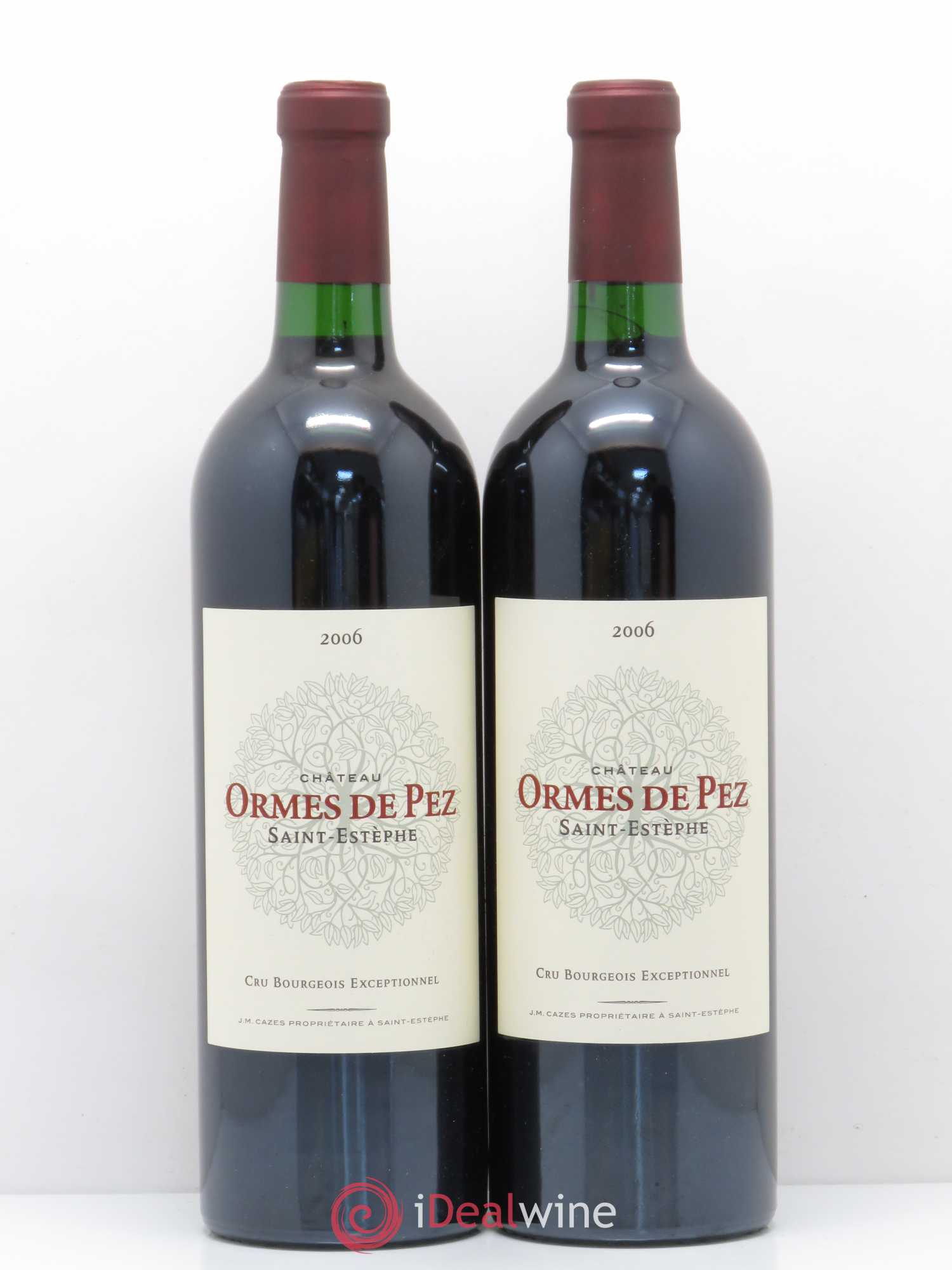 Château les Ormes de Pez 2006 - Lot de 5 bouteilles - 2