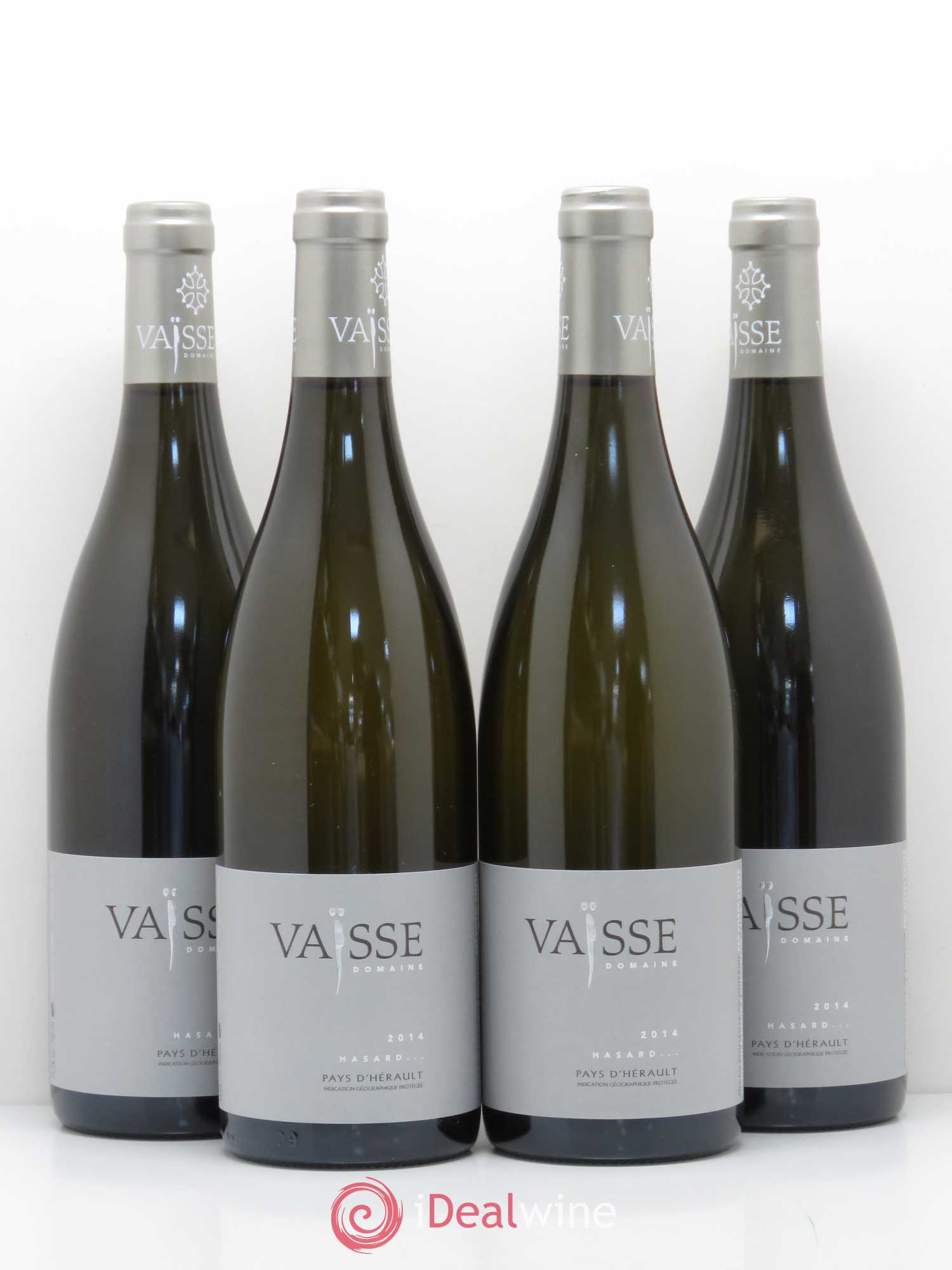 Pays d'Hérault Hasard Domaine Vaisse 2014 - Posten von 4 Flaschen - 0