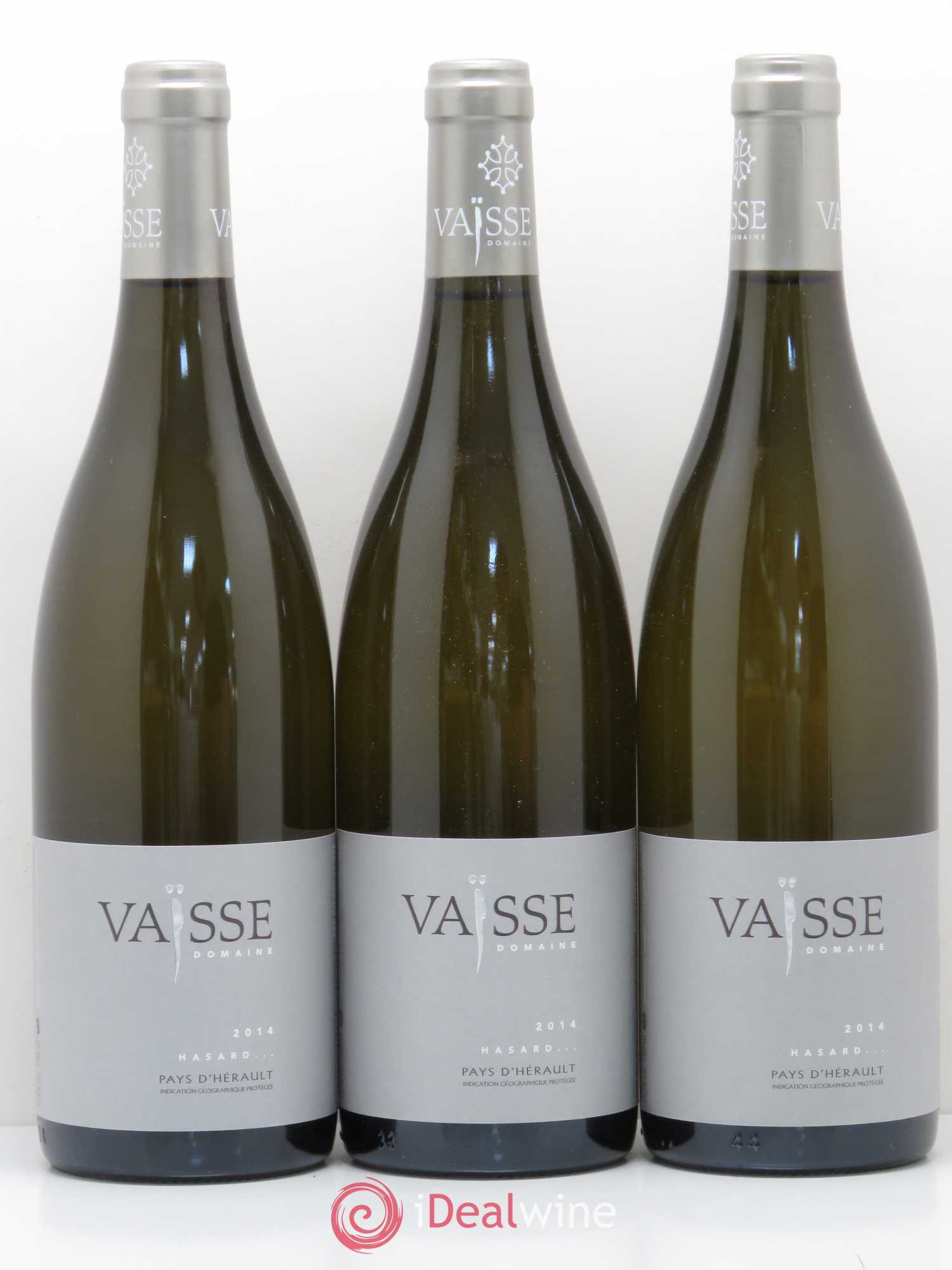 Pays d'Hérault Hasard Domaine Vaisse 2014 - Posten von 6 Flaschen - 1