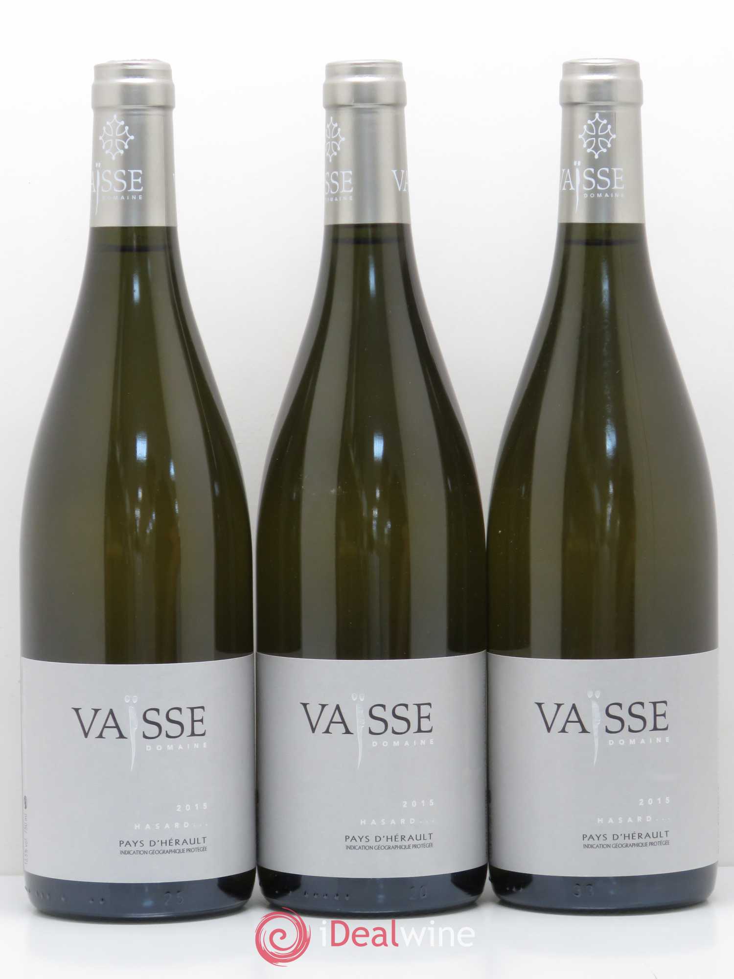 Pays d'Hérault Hasard Domaine Vaisse 2015 - Lotto di 6 bottiglie - 1