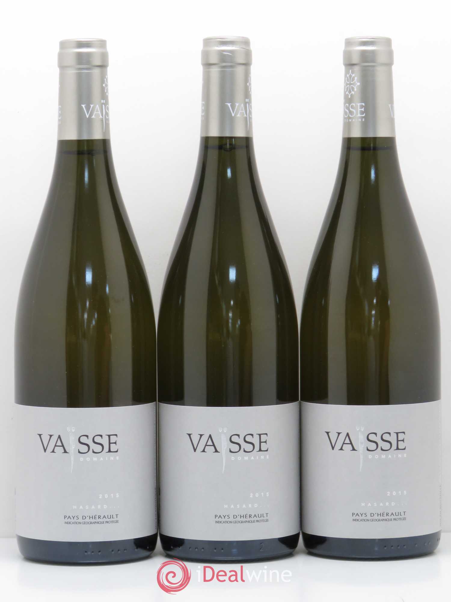 Pays d'Hérault Hasard Domaine Vaisse 2015 - Lotto di 6 bottiglie - 2