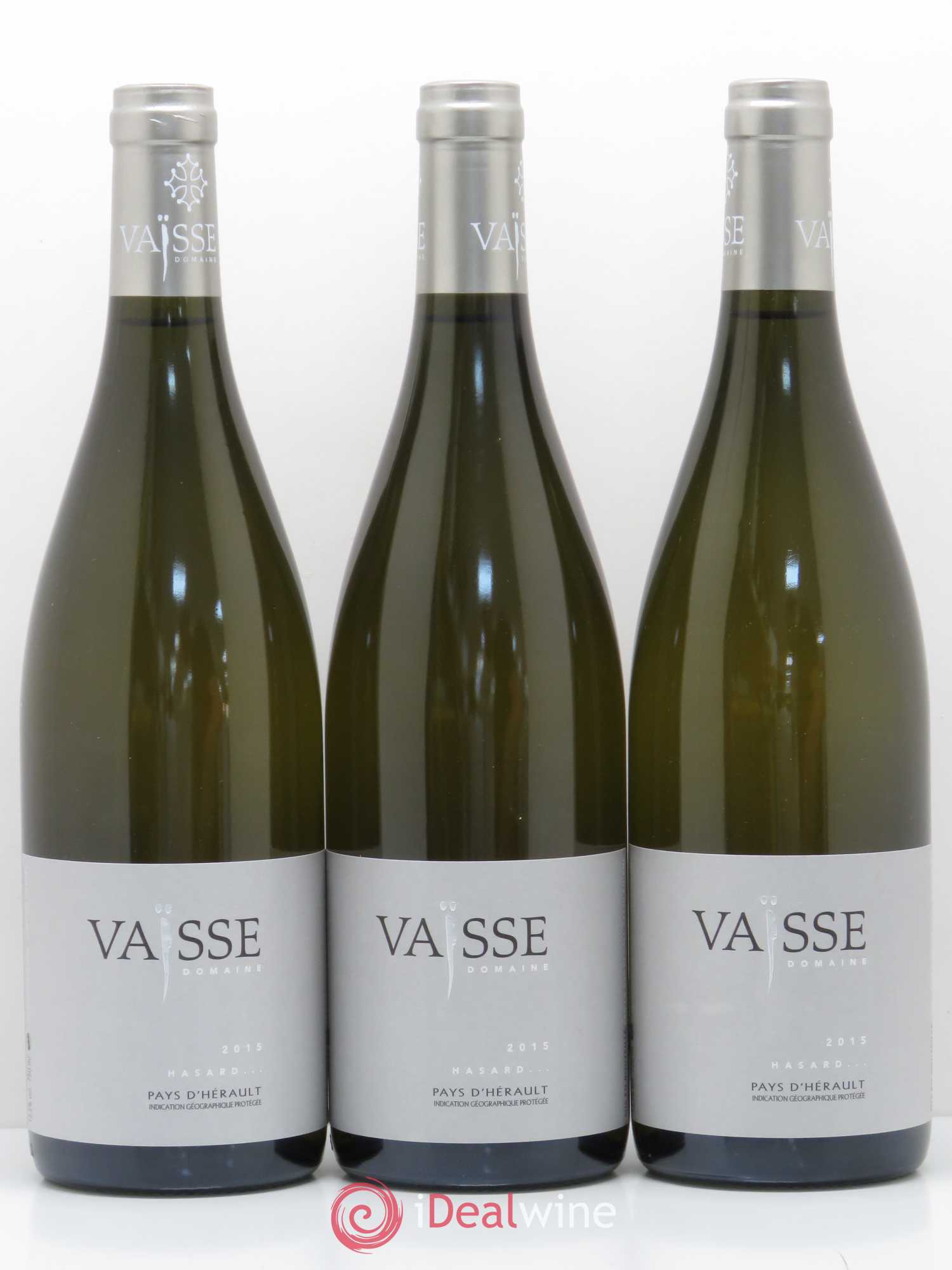 Pays d'Hérault Hasard Domaine Vaisse 2015 - Posten von 6 Flaschen - 1