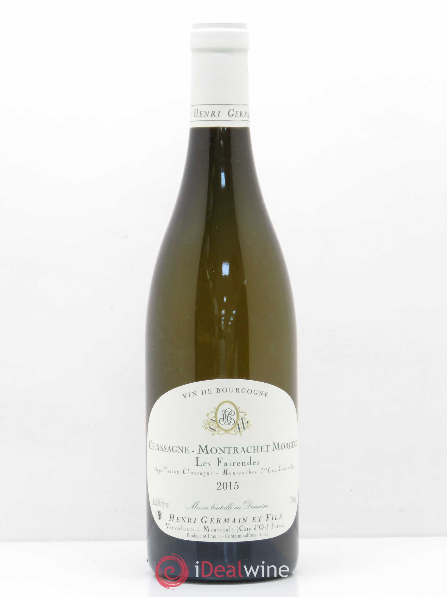 Chassagne-Montrachet 1er Cru Morgeot Les Fairendes Henri Germain 2015 - Lotto di 1 bottiglia - 0